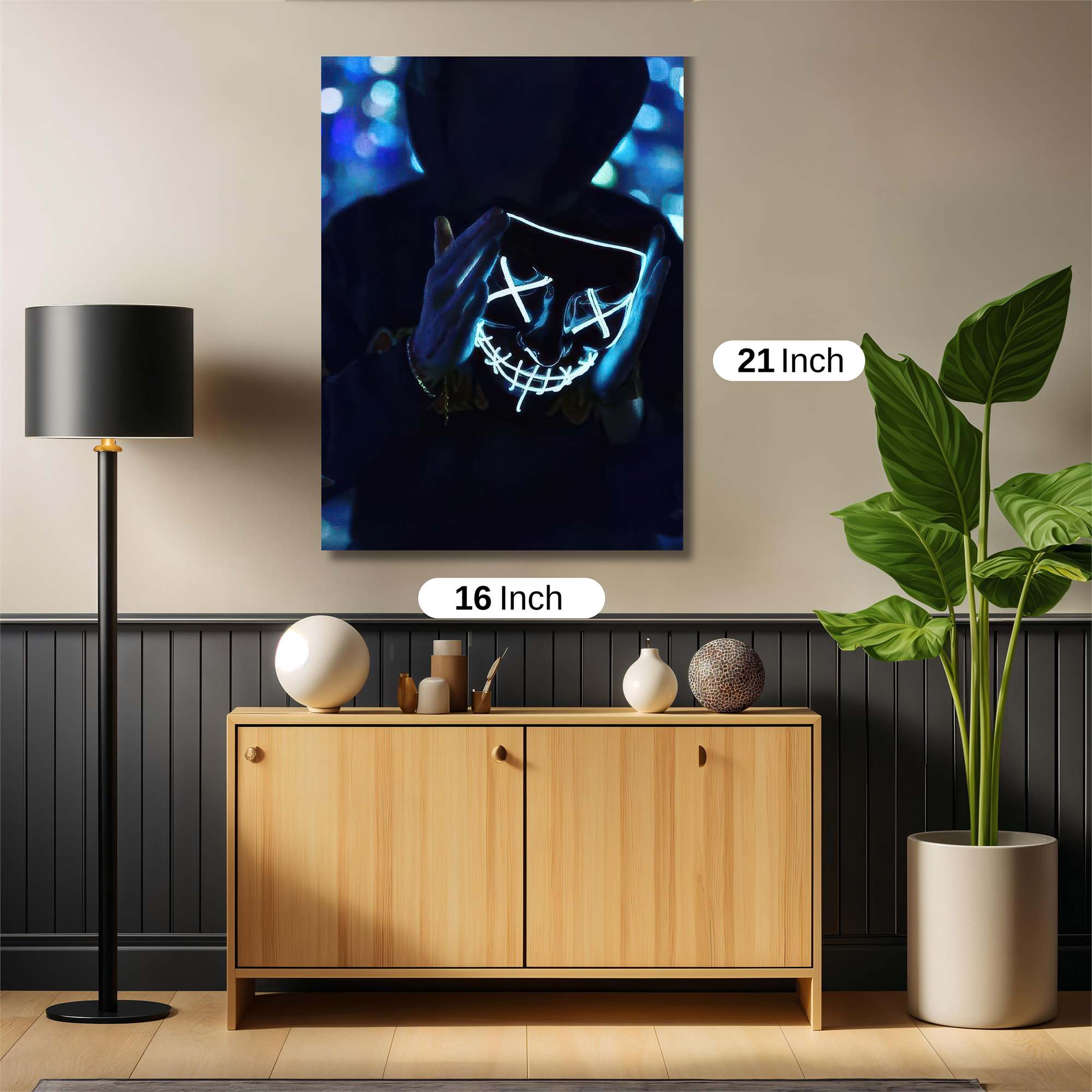 Luminous Enigma Safe Wall Magnetic / M