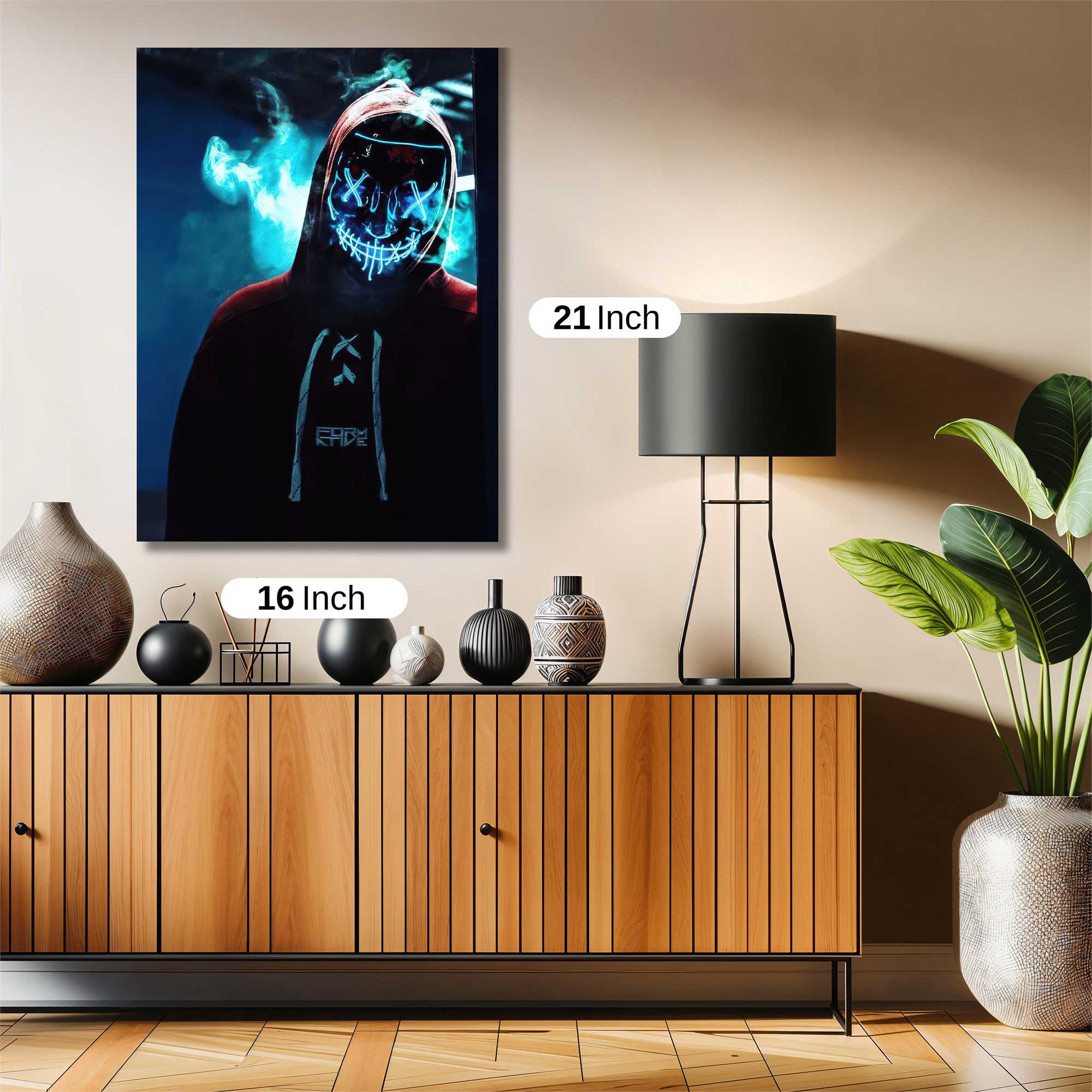 Masked Euphoria Safe Wall Magnetic / M