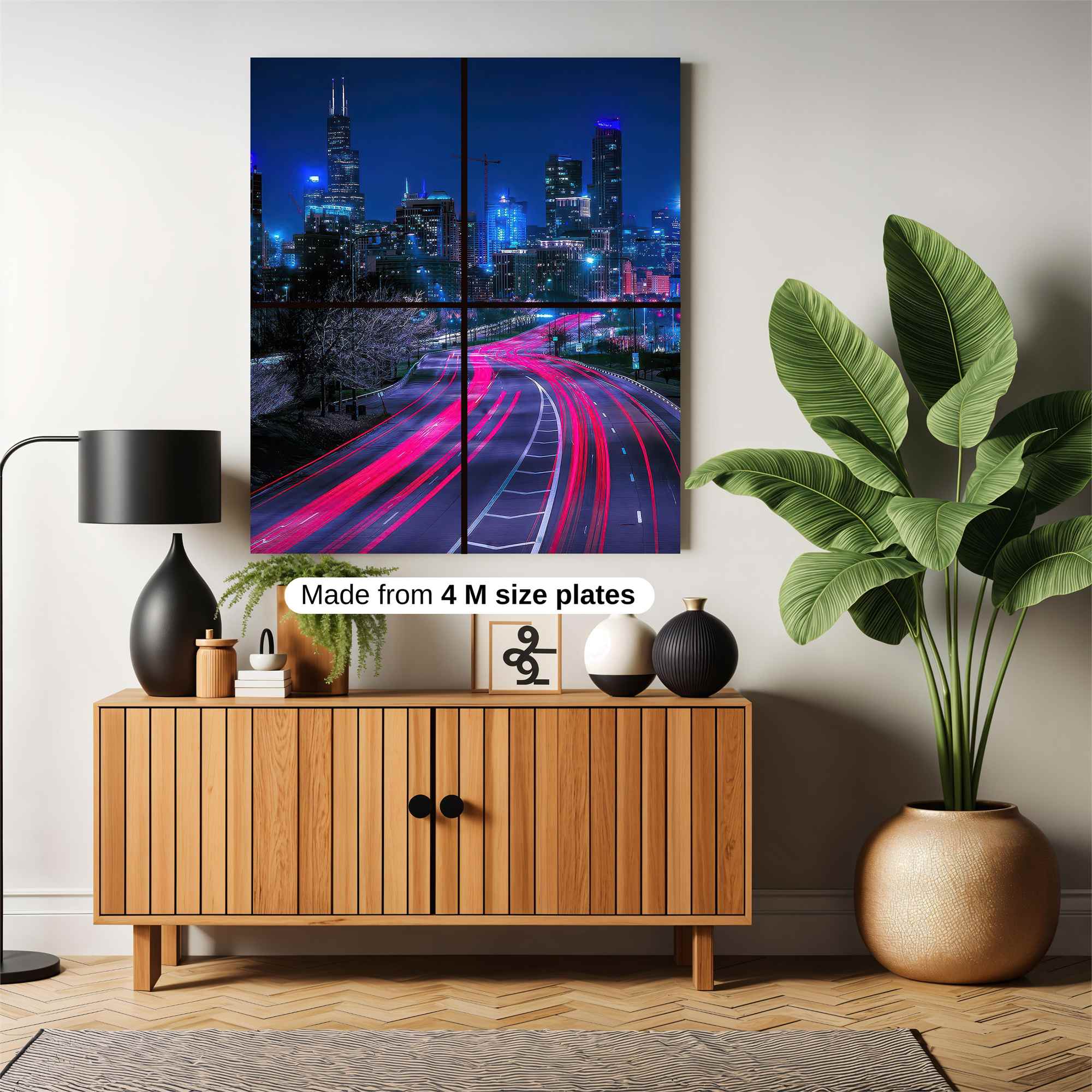 Neon Velocity Safe Wall Magnetic / M