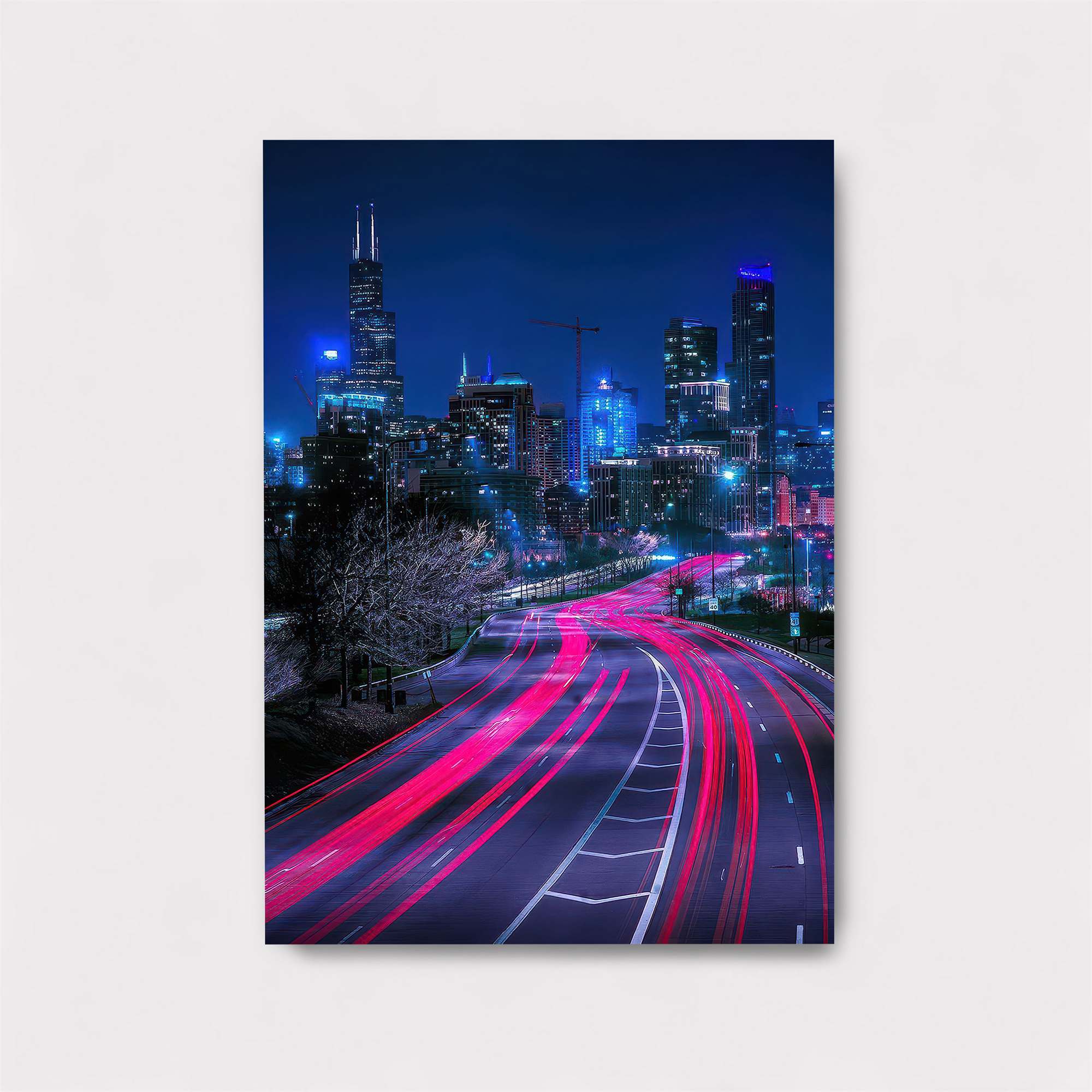 Neon Velocity Safe Wall Magnetic / M