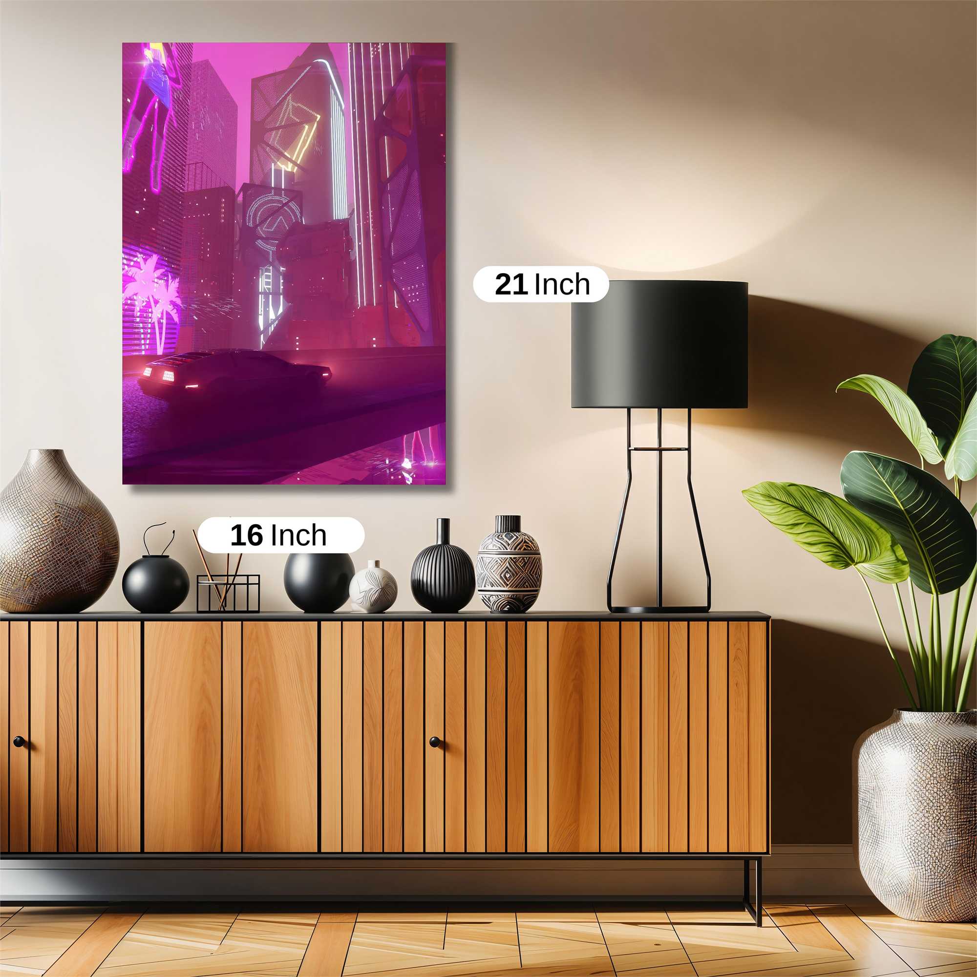 Neon Reverie Safe Wall Magnetic / M