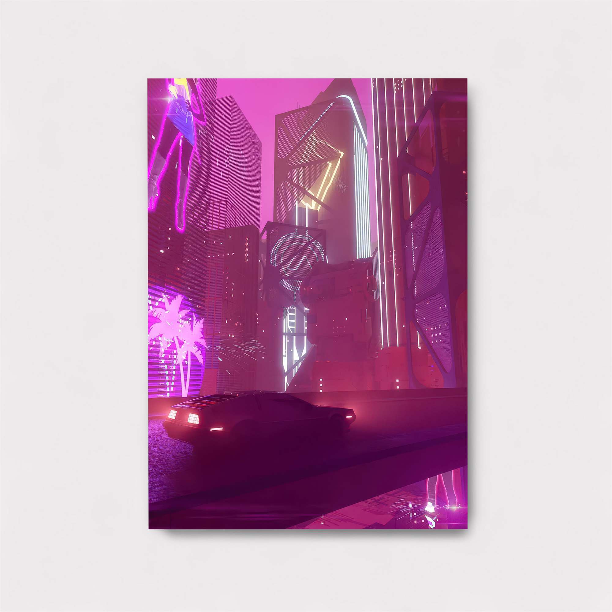 Neon Reverie Safe Wall Magnetic / M