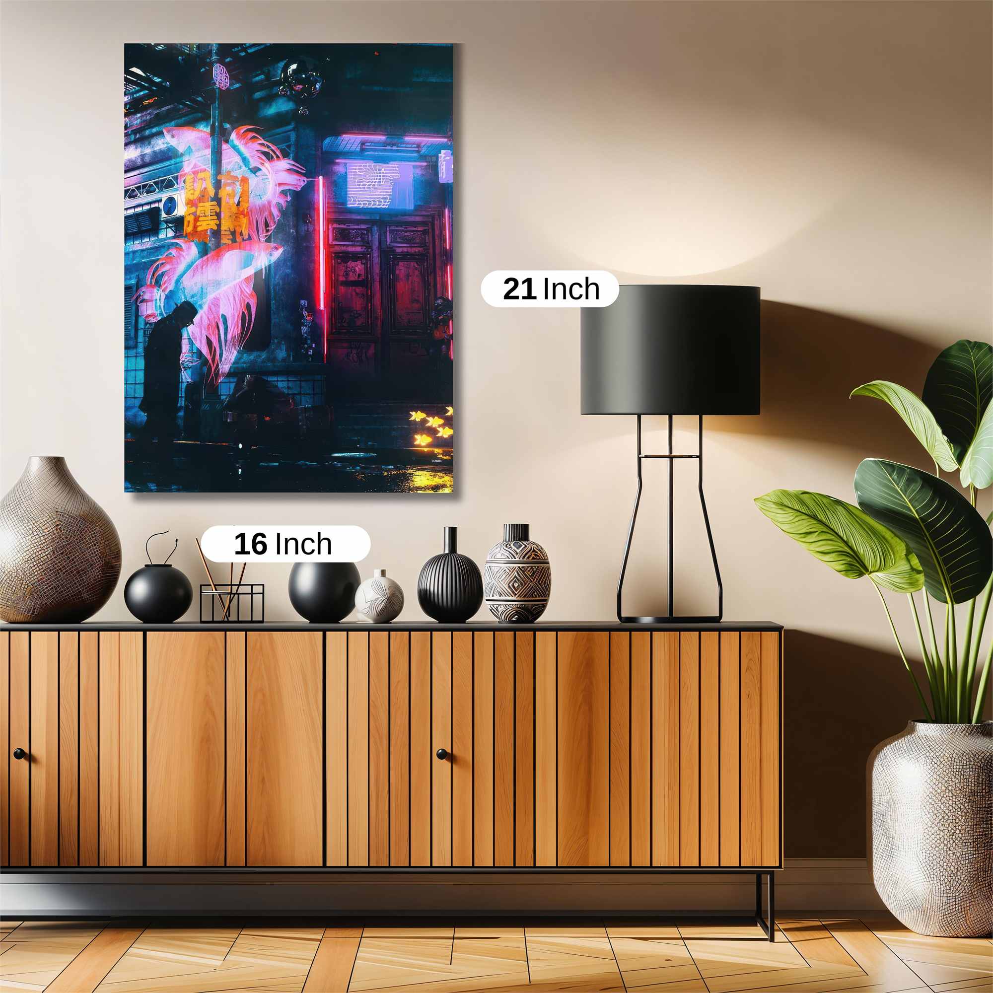 Neon Dreams Safe Wall Magnetic / M