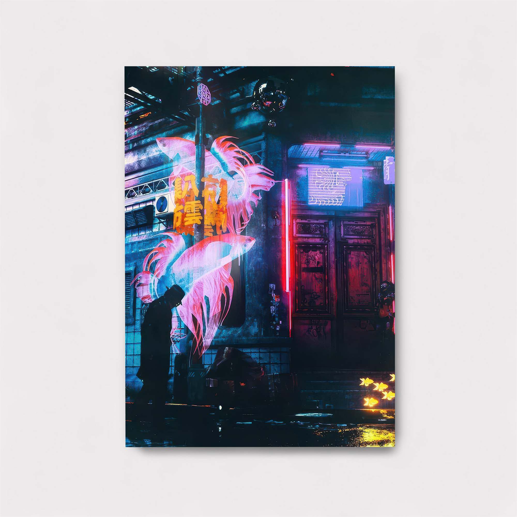 Neon Dreams Safe Wall Magnetic / M