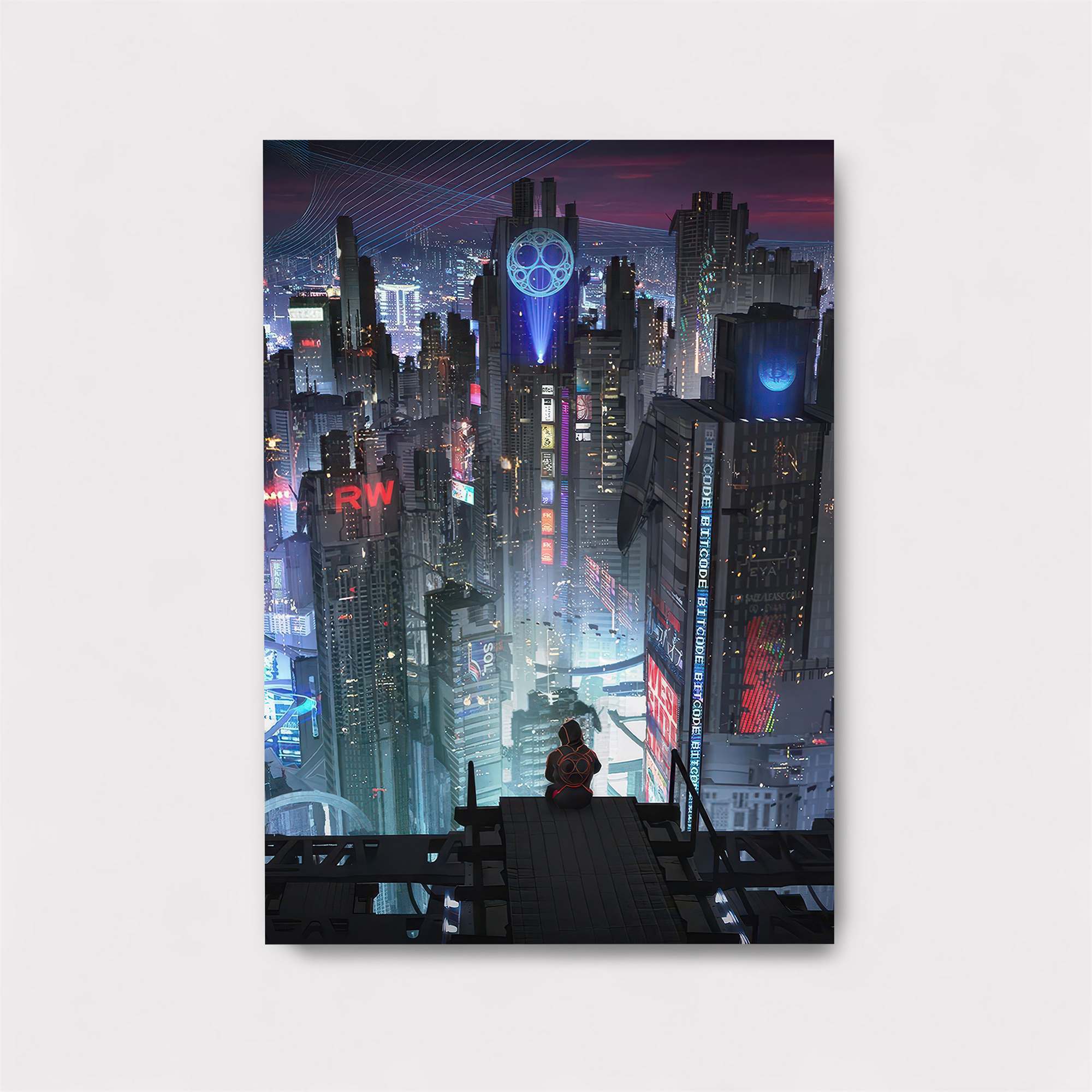 Neon Reverie Safe Wall Magnetic / M