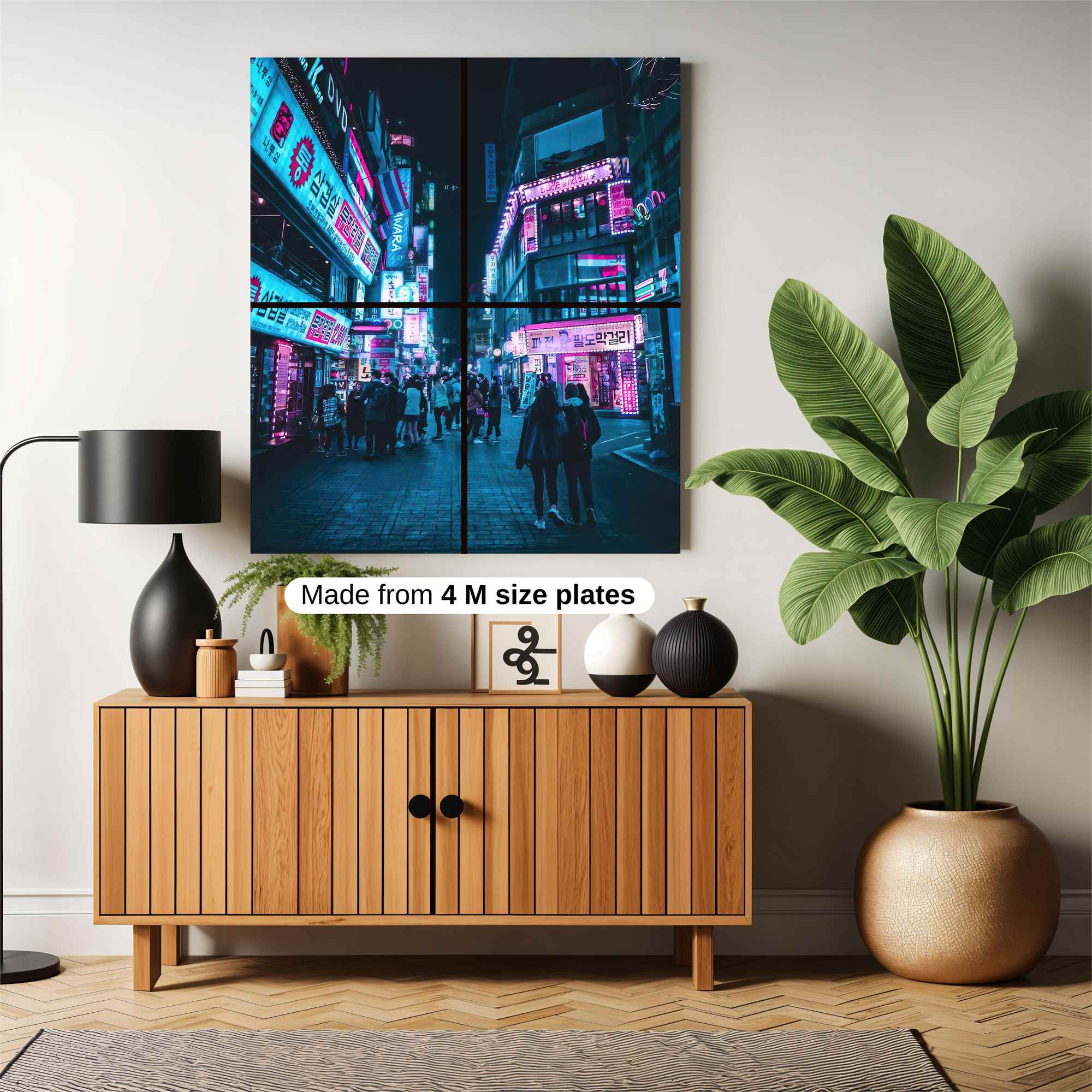 Neon Splendor Safe Wall Magnetic / M