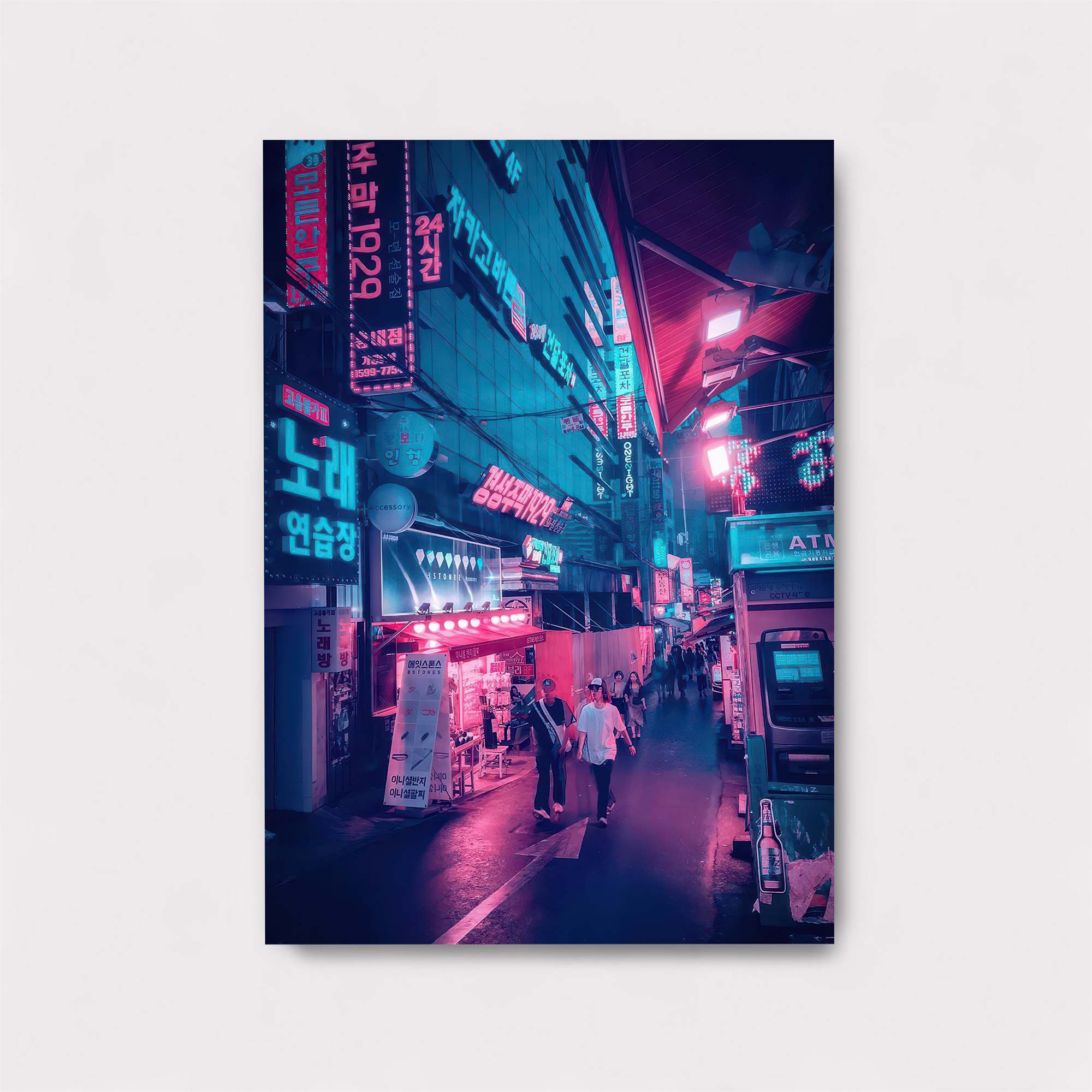 Neon Reverie Safe Wall Magnetic / M