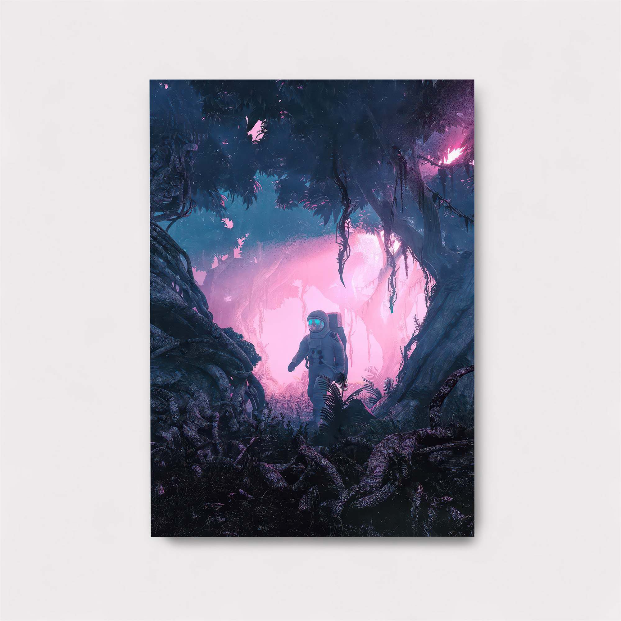 Astronaut Enigma Safe Wall Magnetic / M