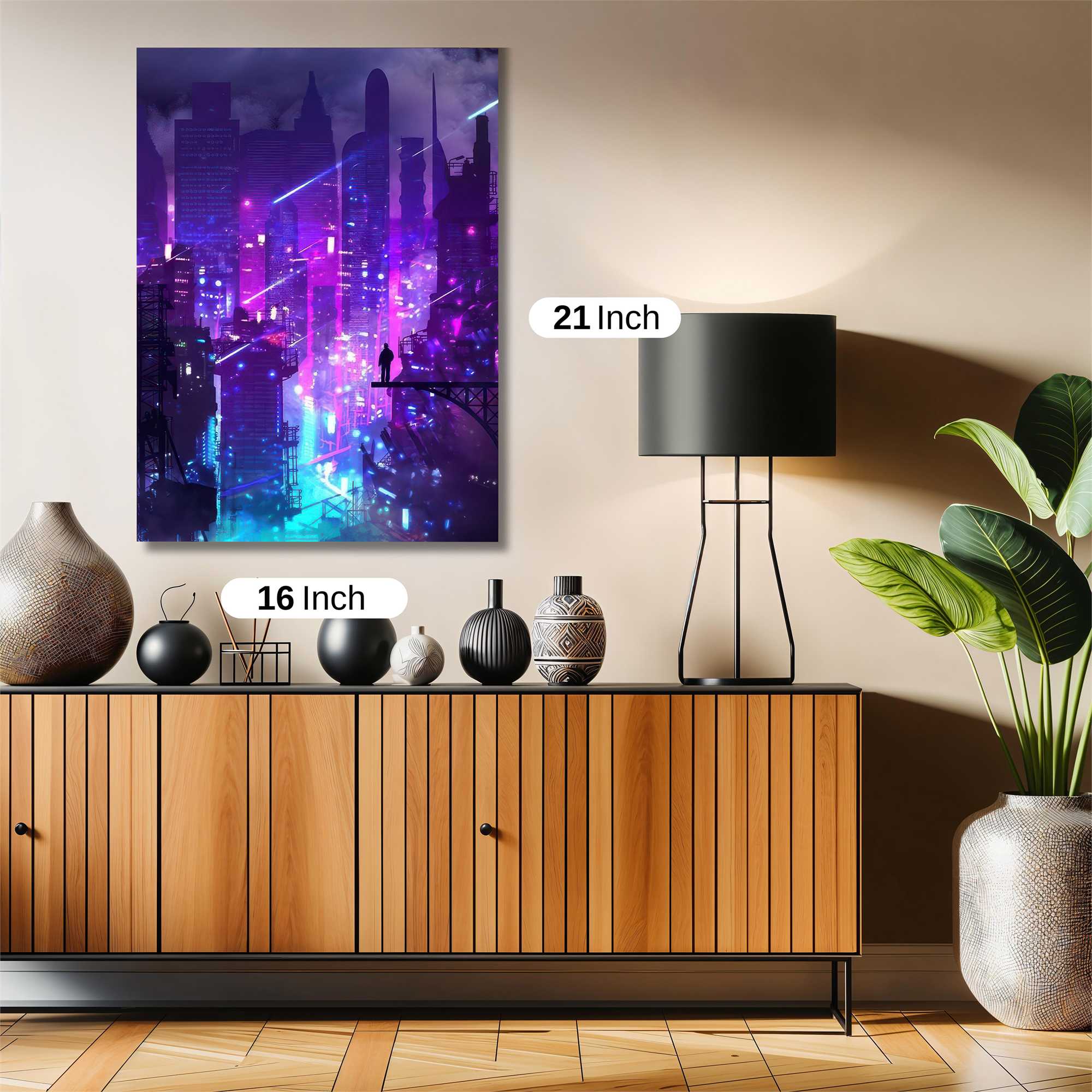 Neon Reverie Safe Wall Magnetic / M