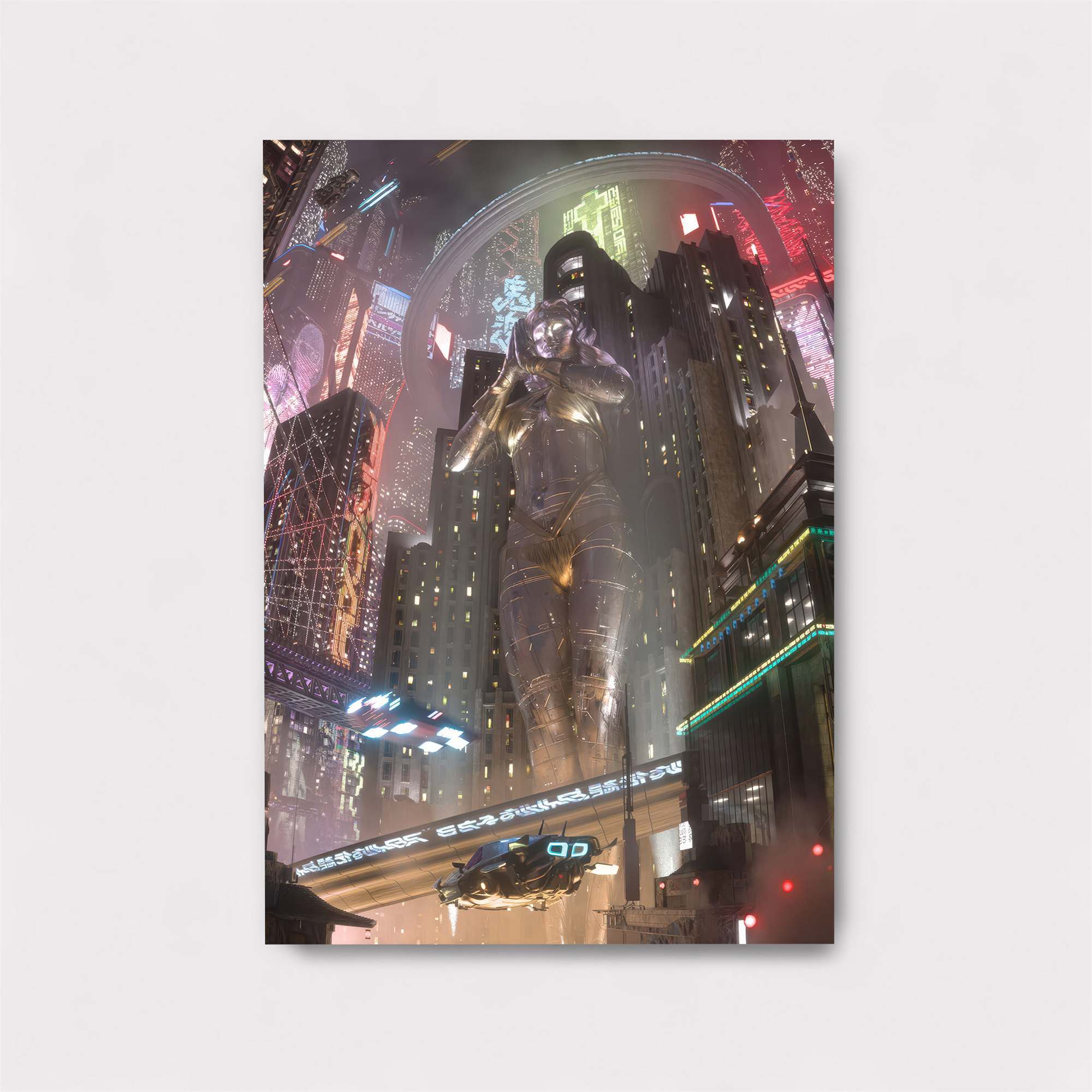 Futuristic Reverie Safe Wall Magnetic / M