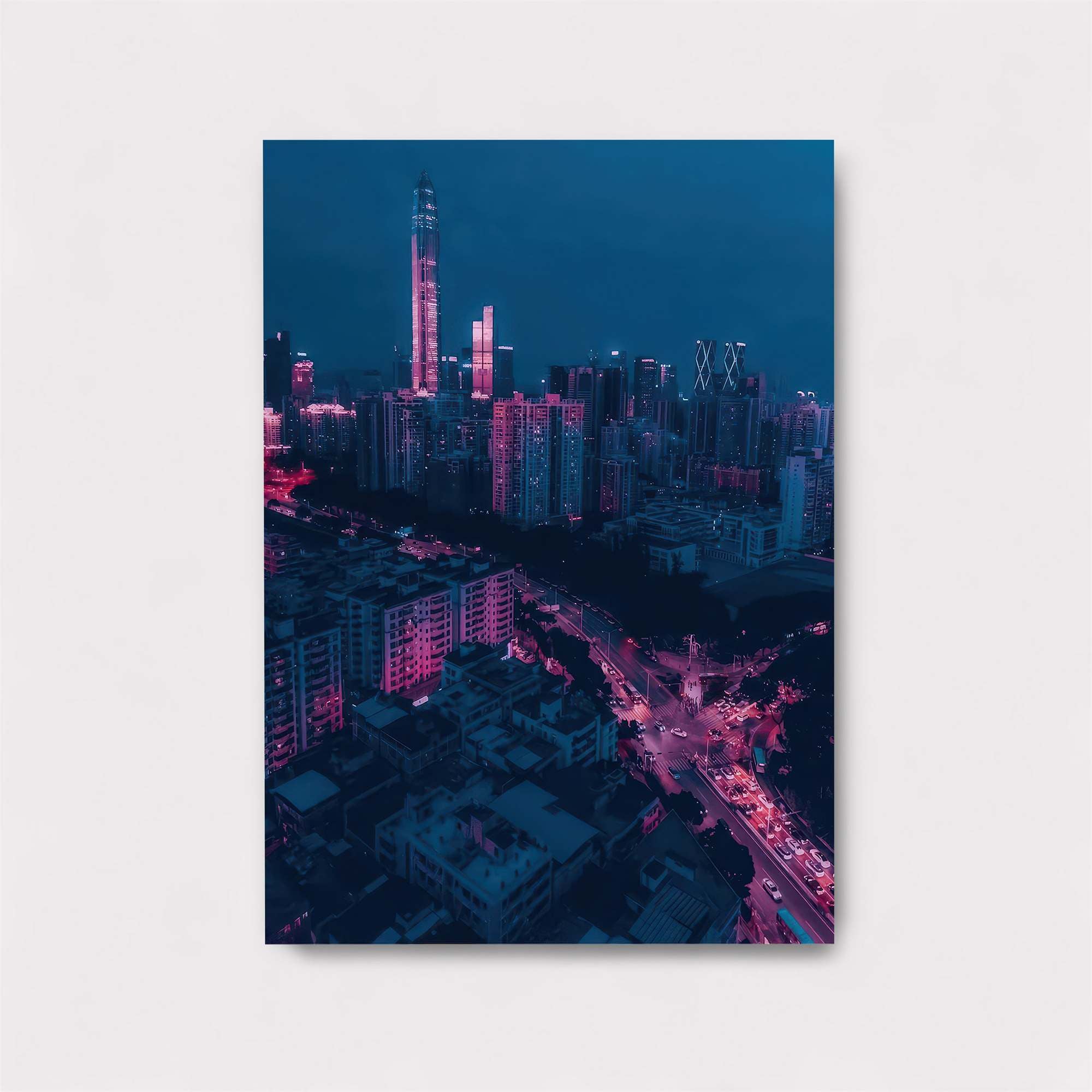 Neon Serenity Safe Wall Magnetic / M