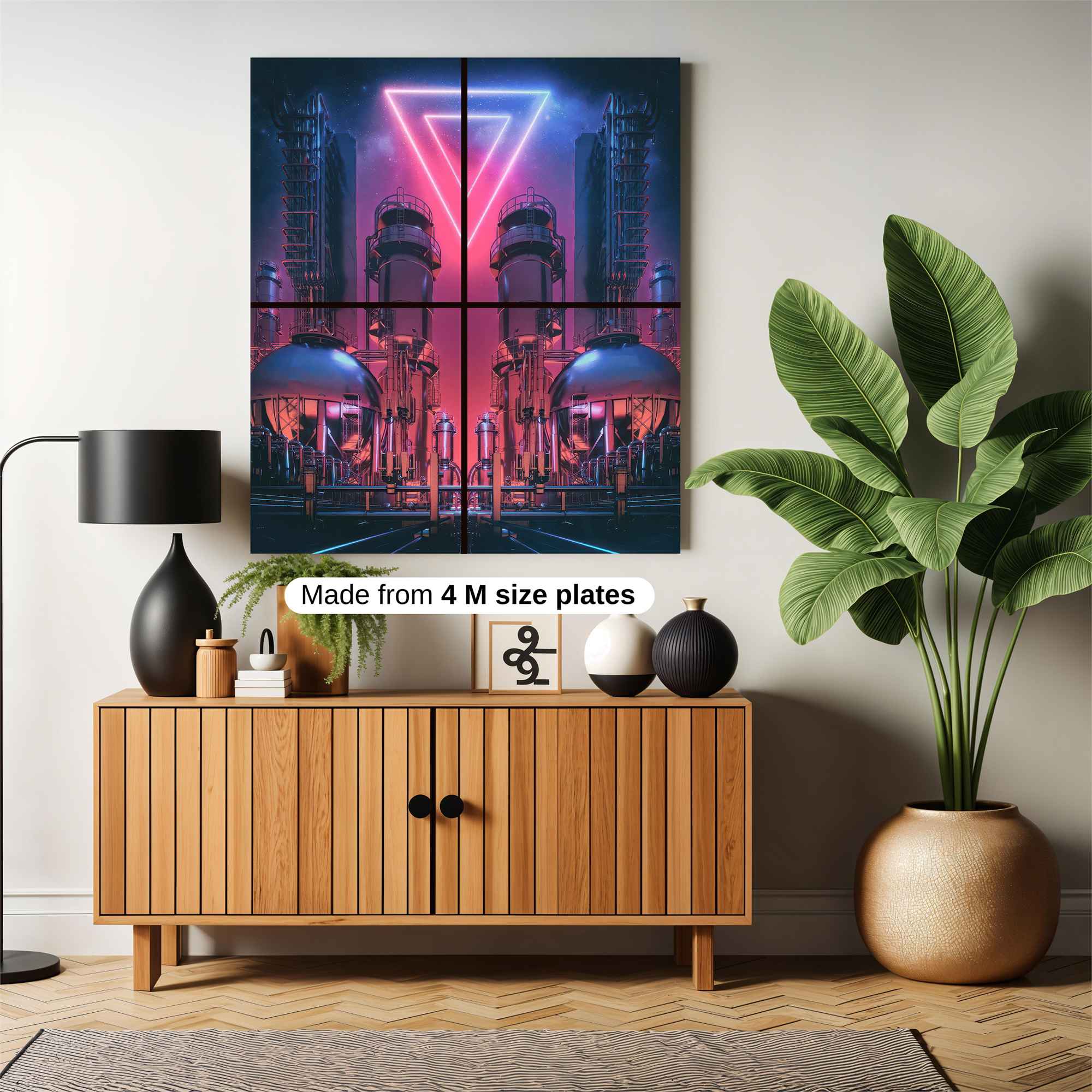 Neon Reverie Safe Wall Magnetic / M