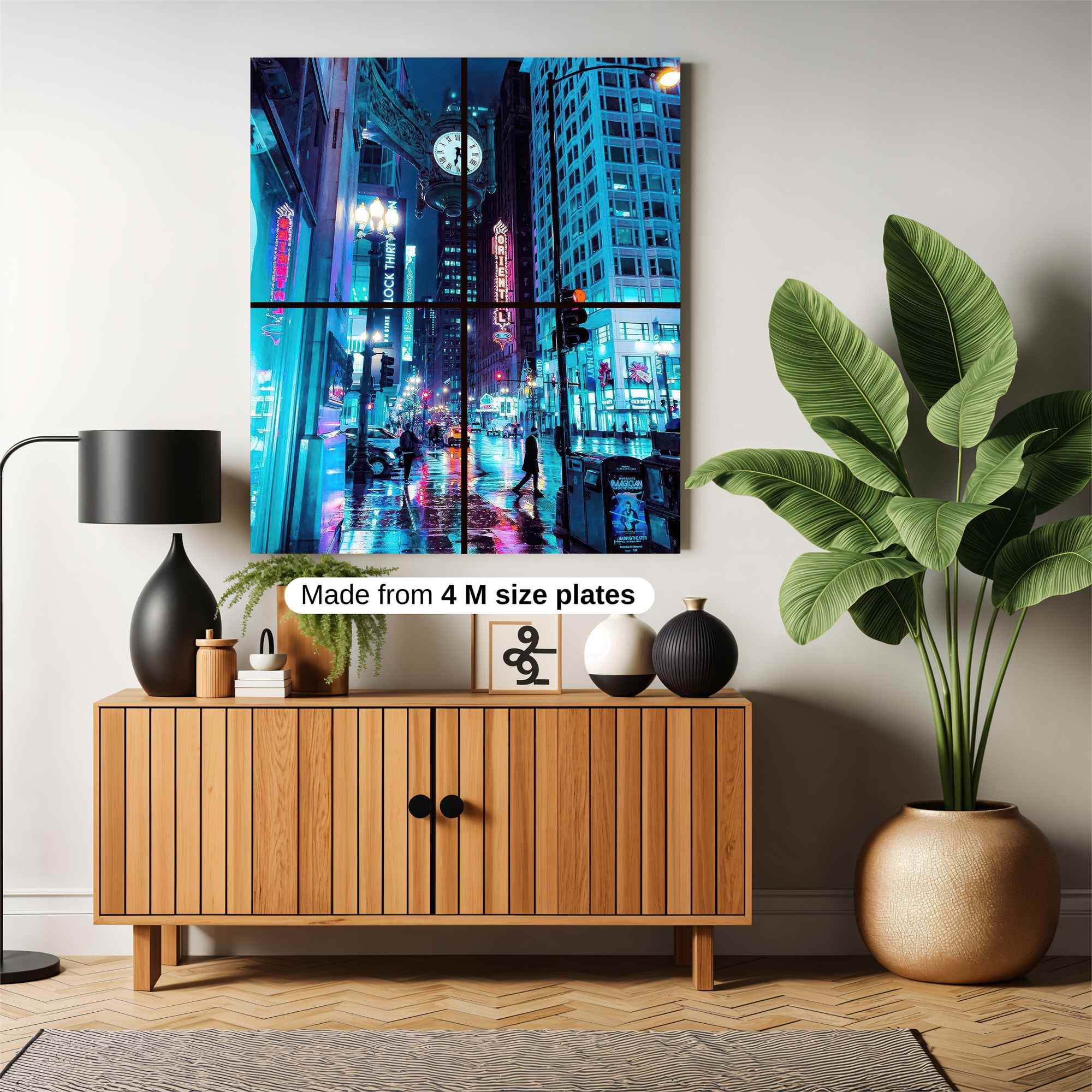 Neon Serenade Safe Wall Magnetic / M