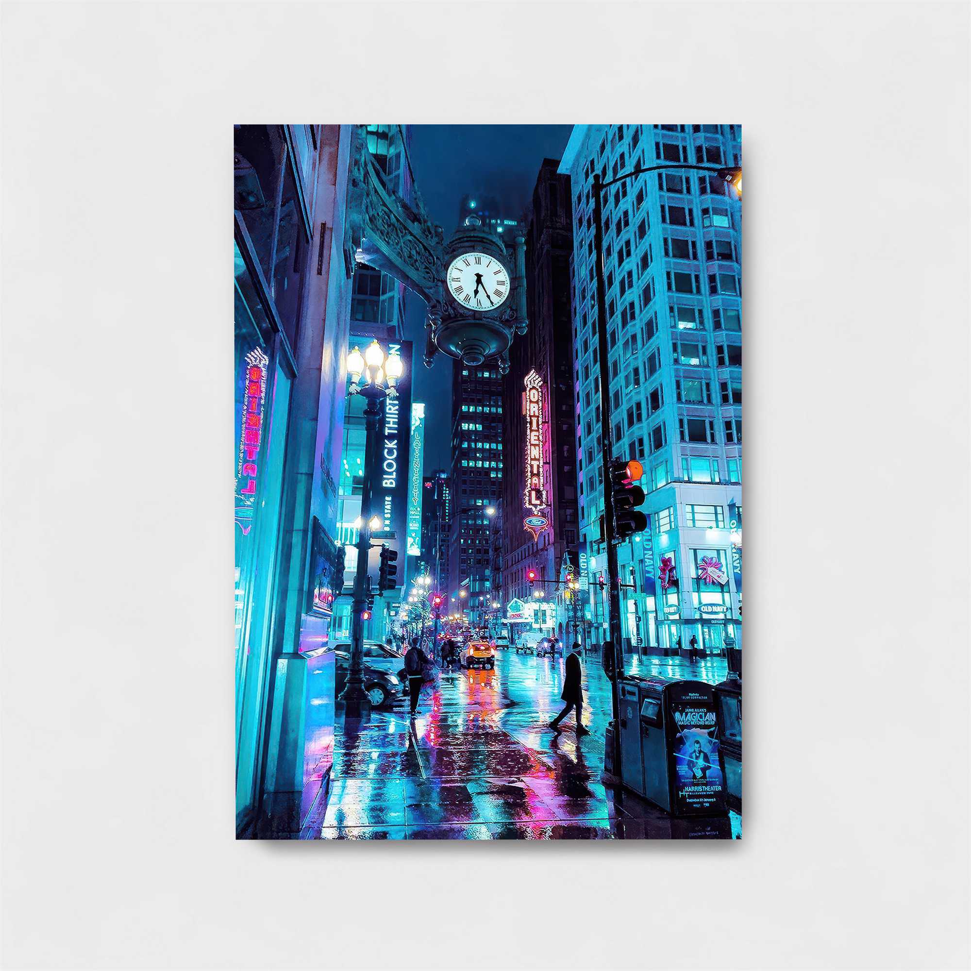 Neon Serenade Safe Wall Magnetic / M