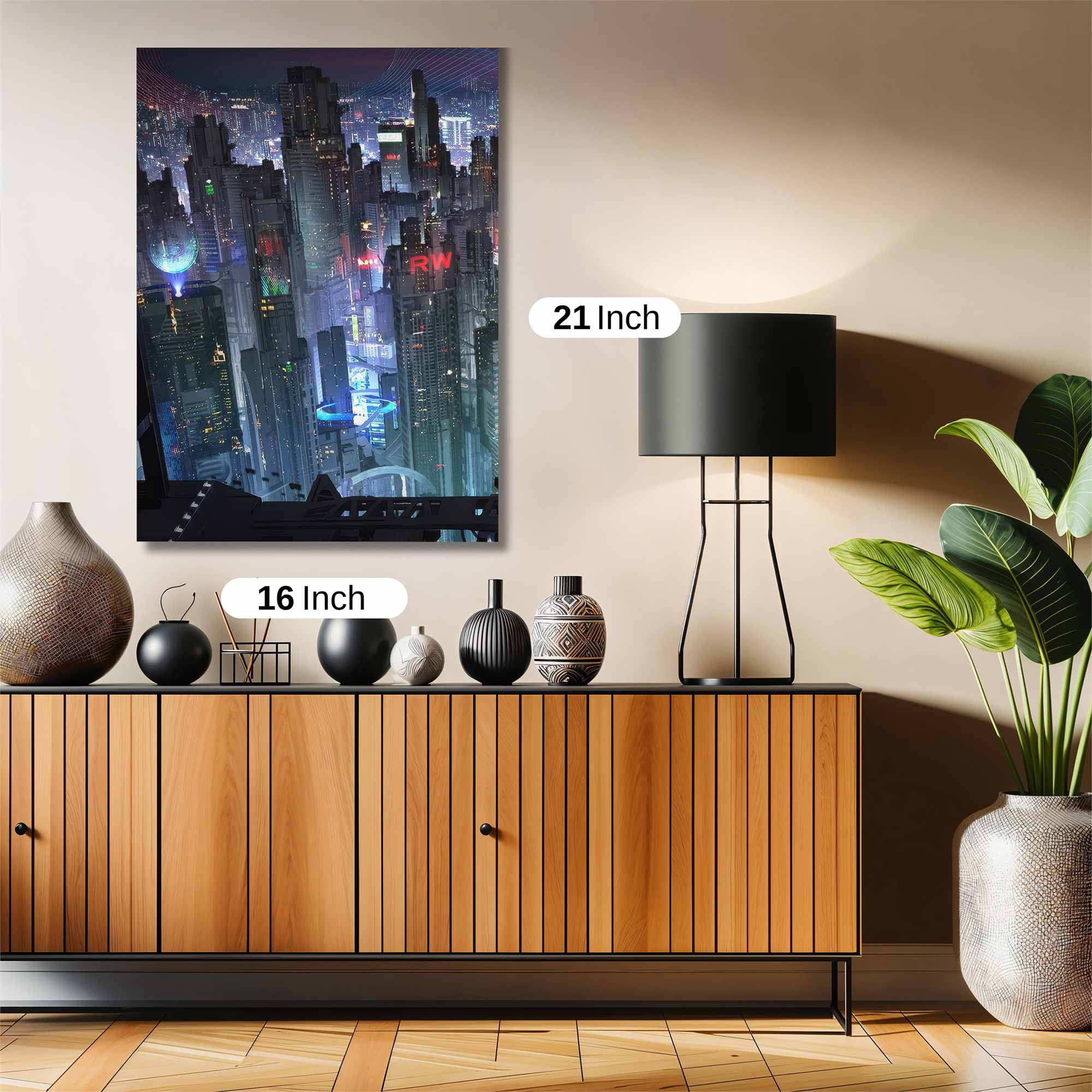 Neon Reverie Safe Wall Magnetic / M