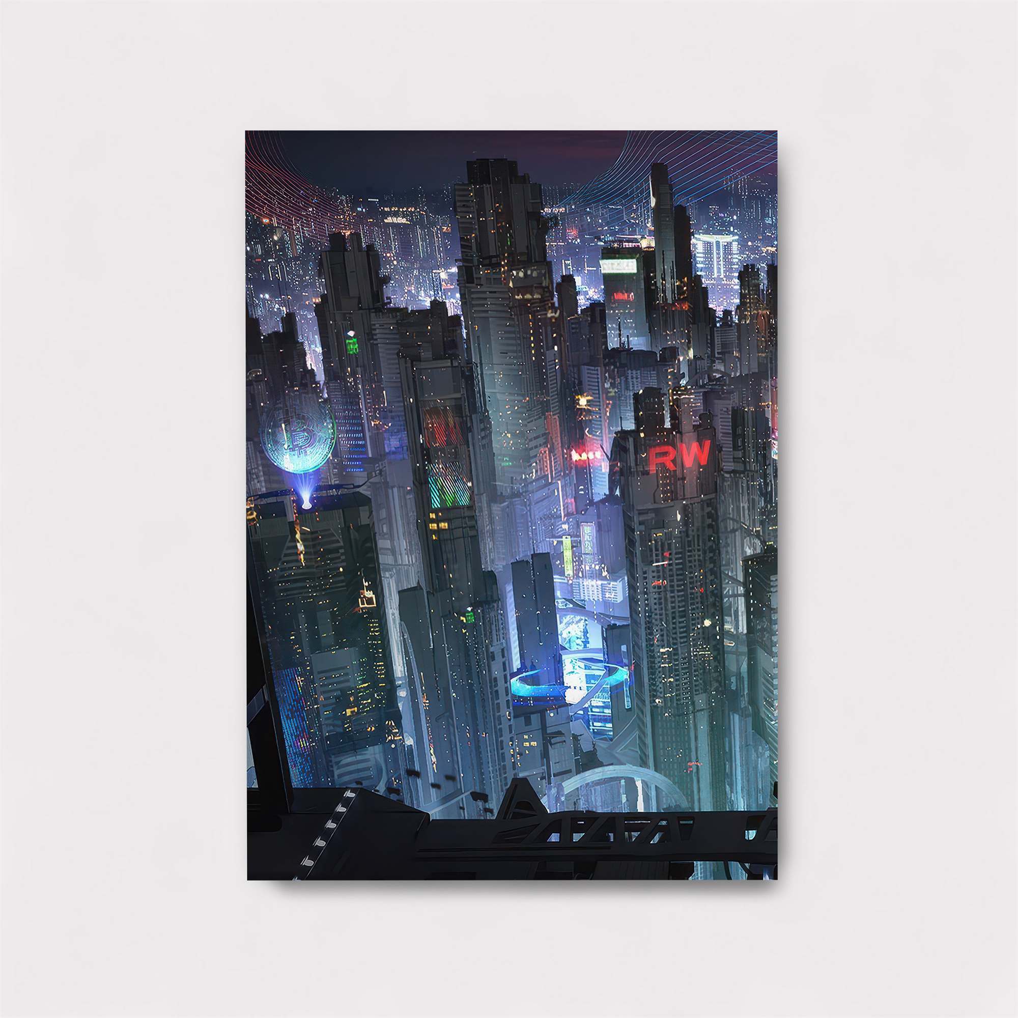 Neon Reverie Safe Wall Magnetic / M