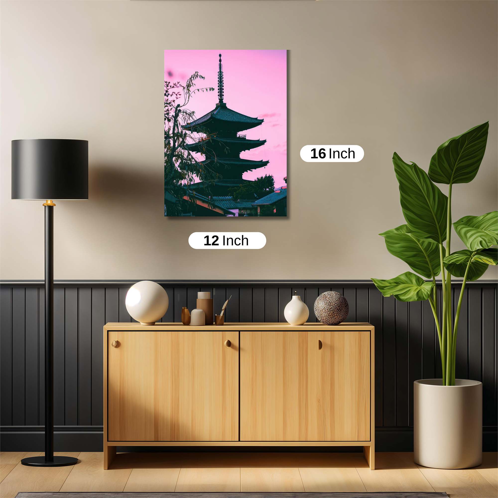 Pagoda Serenity Safe Wall Magnetic / M