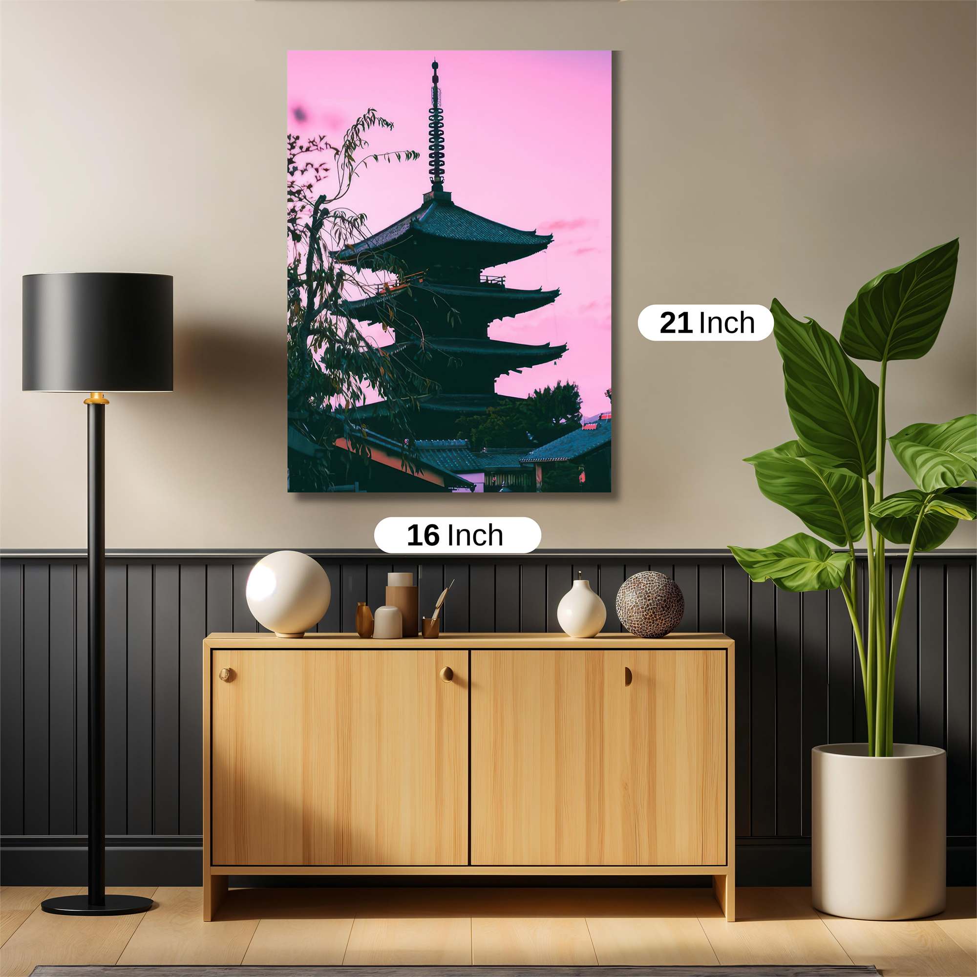 Pagoda Serenity Safe Wall Magnetic / M