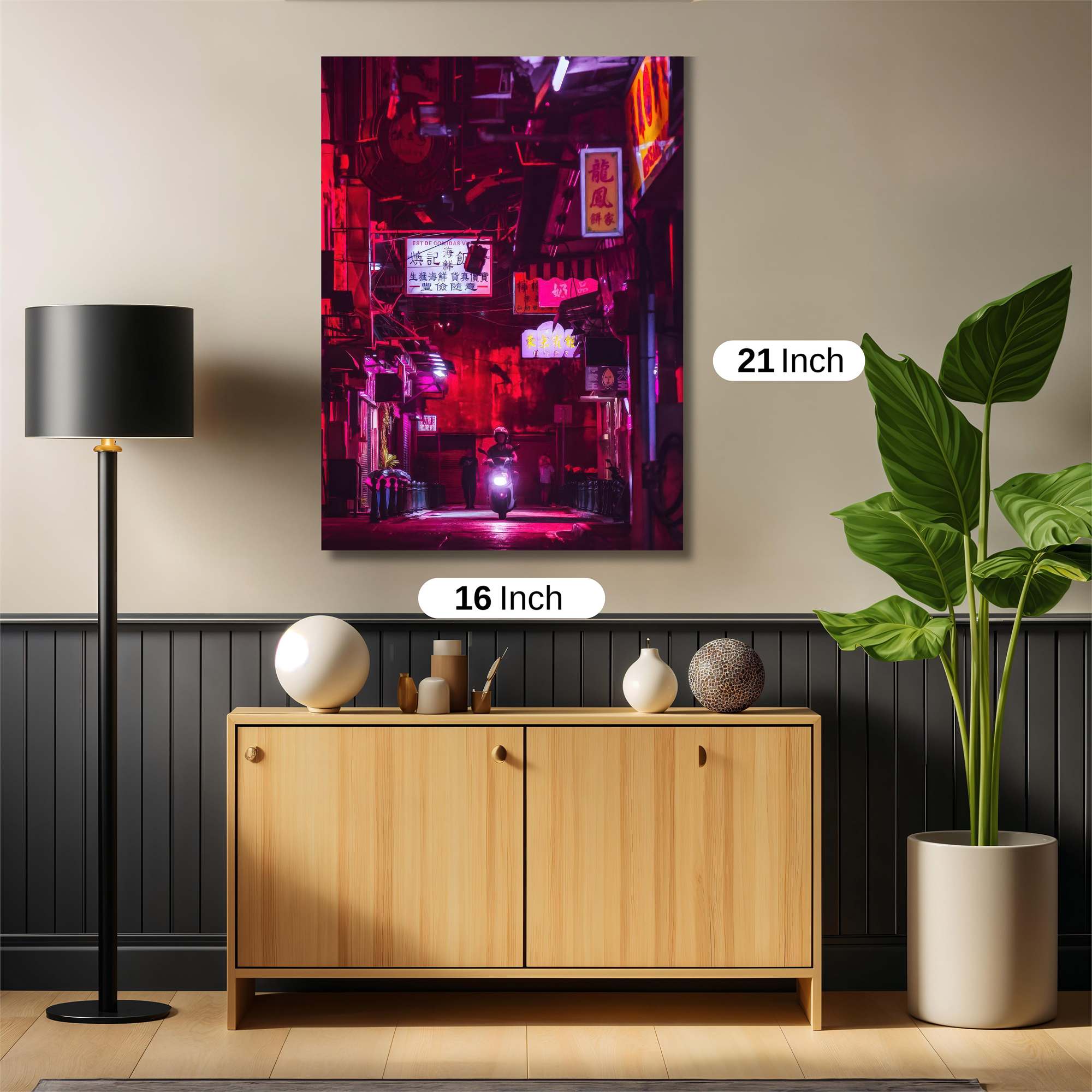 Neon Reverie Safe Wall Magnetic / M