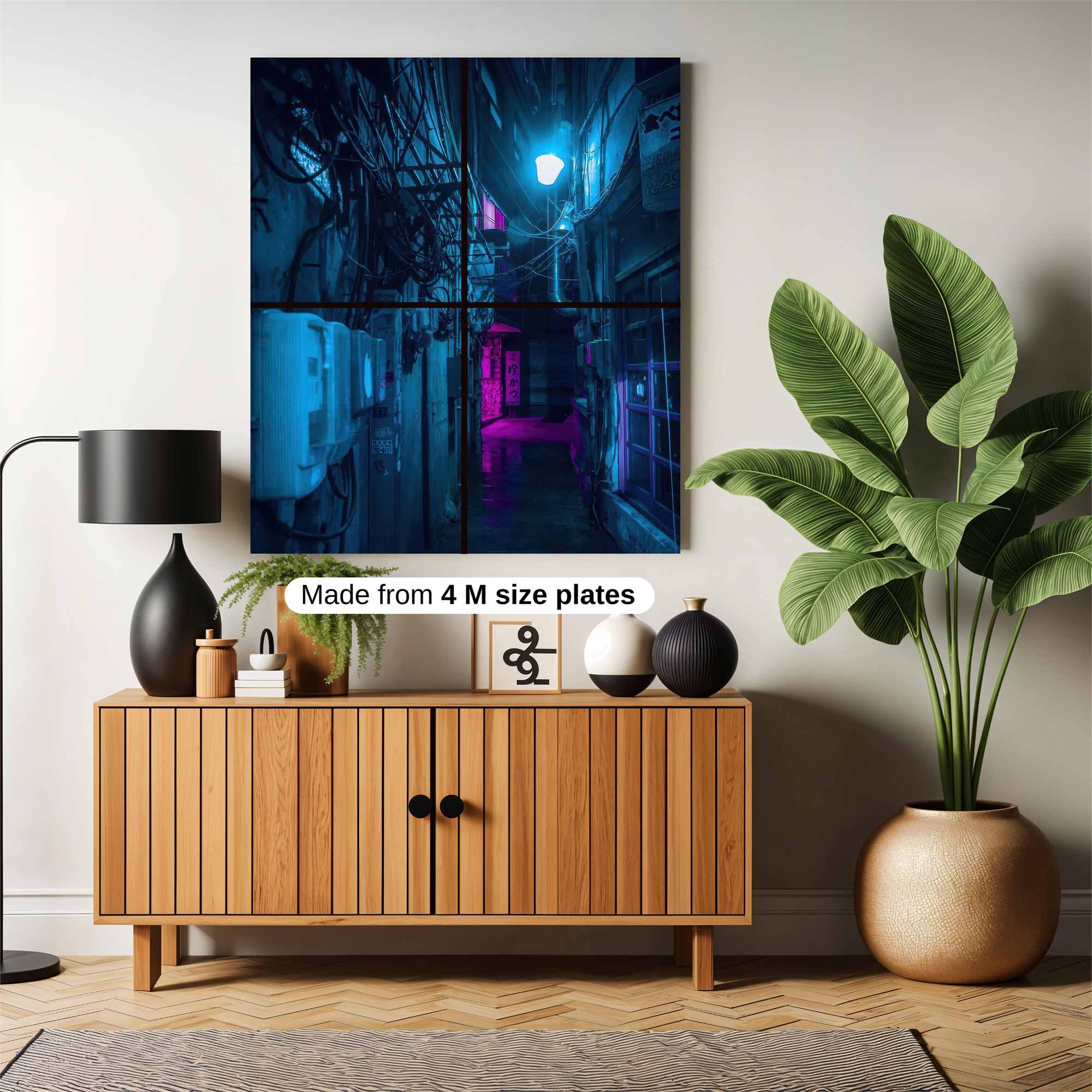 Neon Serenade Safe Wall Magnetic / M