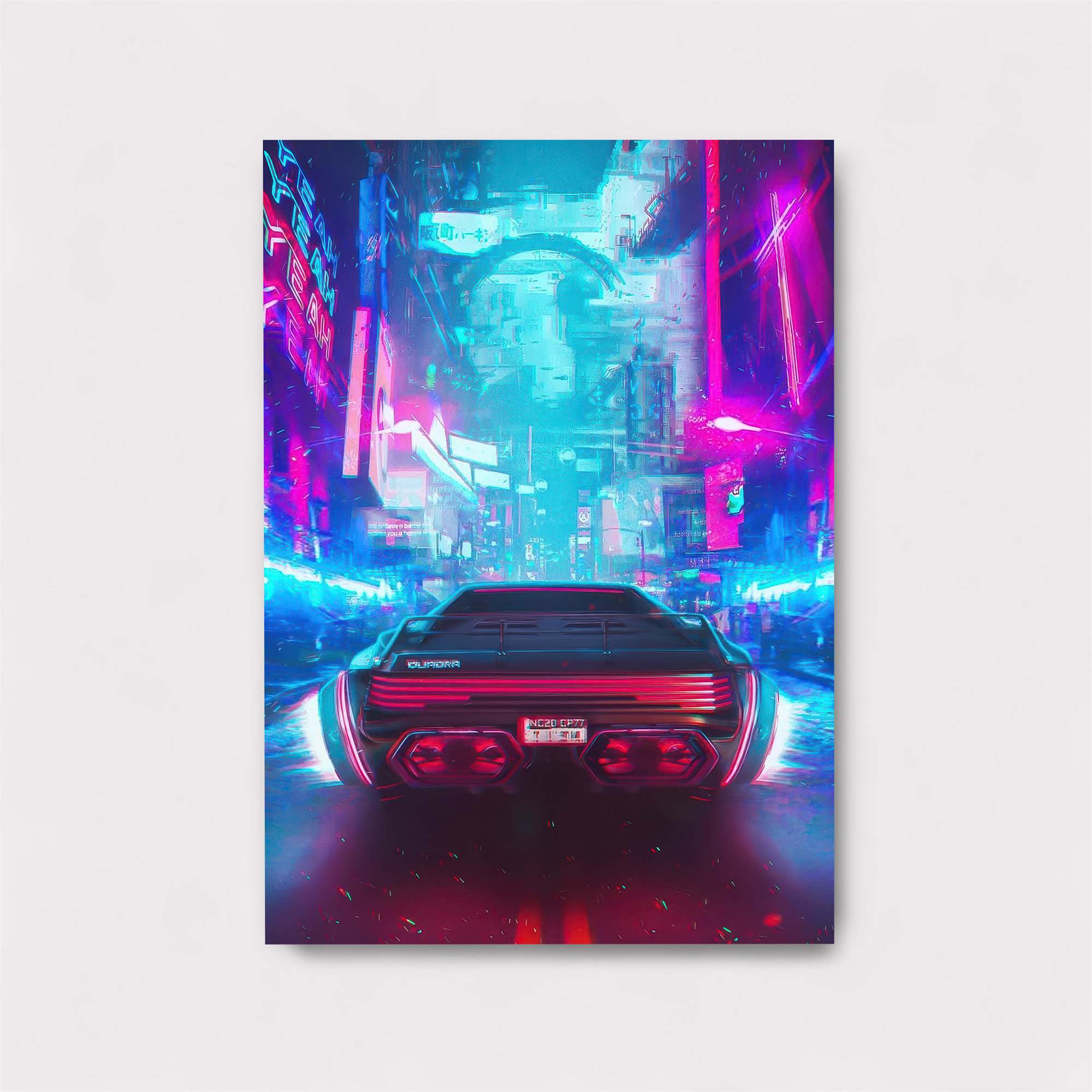 Neon Reverie Safe Wall Magnetic / M