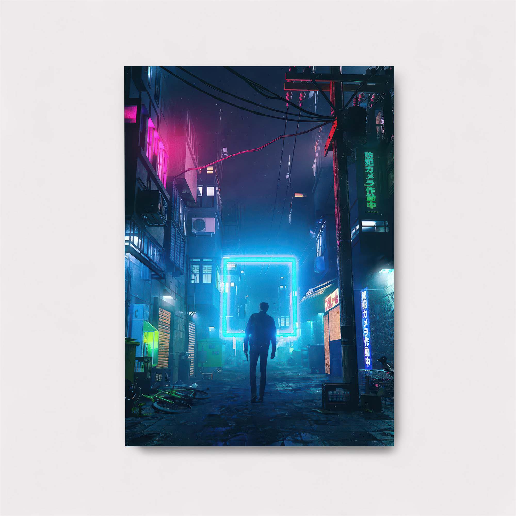 Neon Reverie Safe Wall Magnetic / M