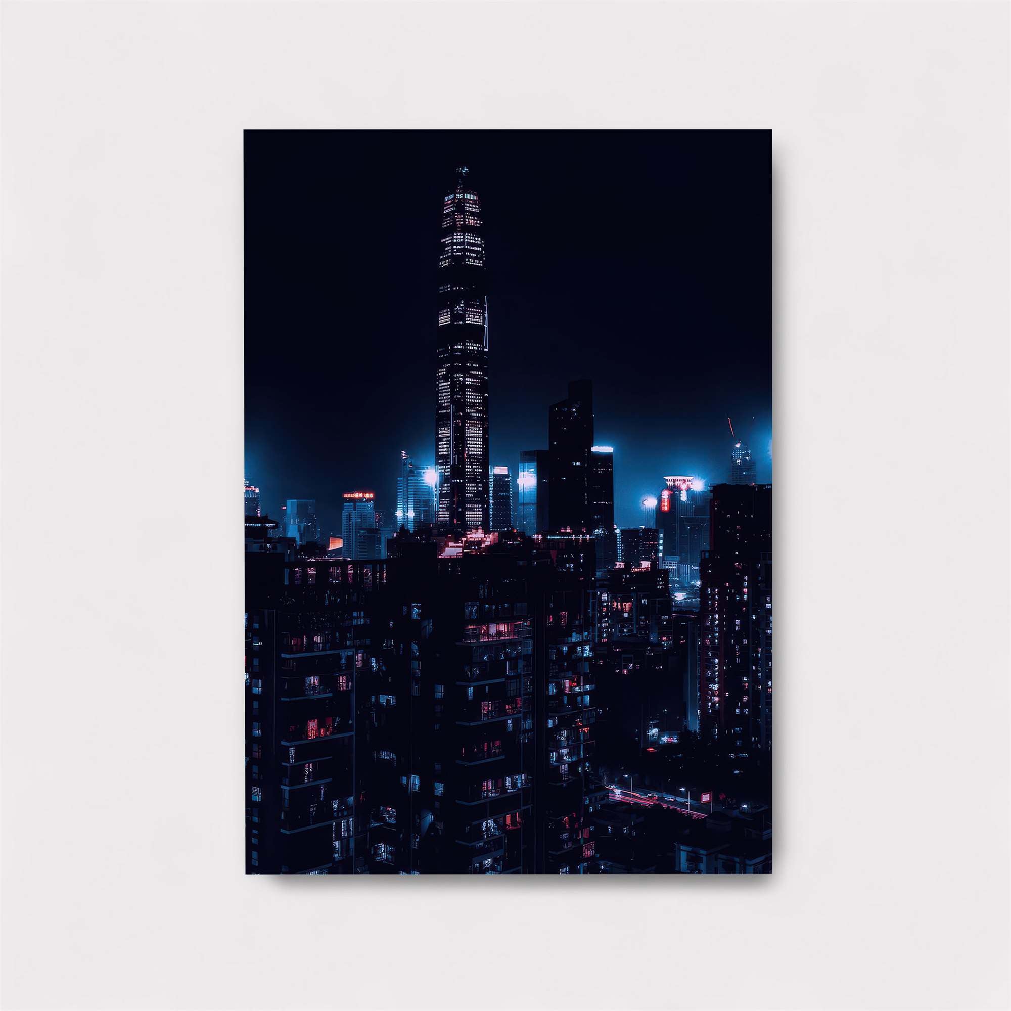 Neon Serenity Safe Wall Magnetic / M