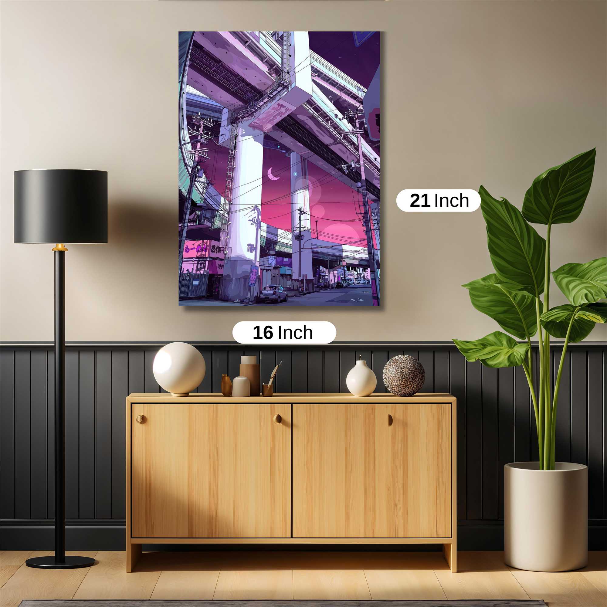 Futuristic Reverie Safe Wall Magnetic / M