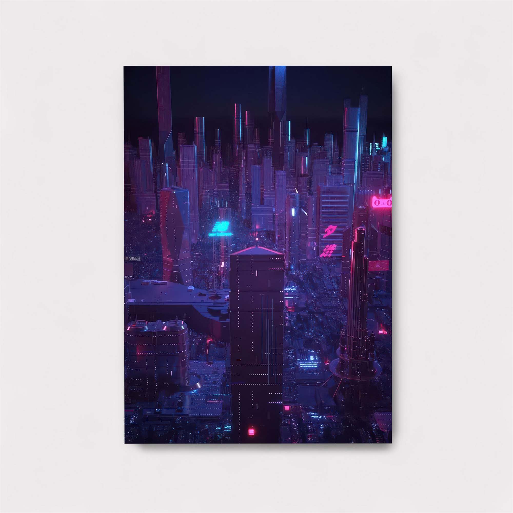 Neon Reverie Safe Wall Magnetic / M