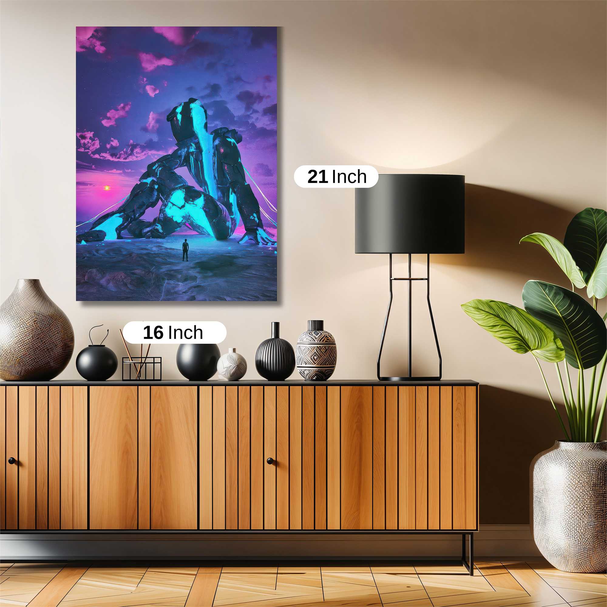 Cosmic Monument Safe Wall Magnetic / M