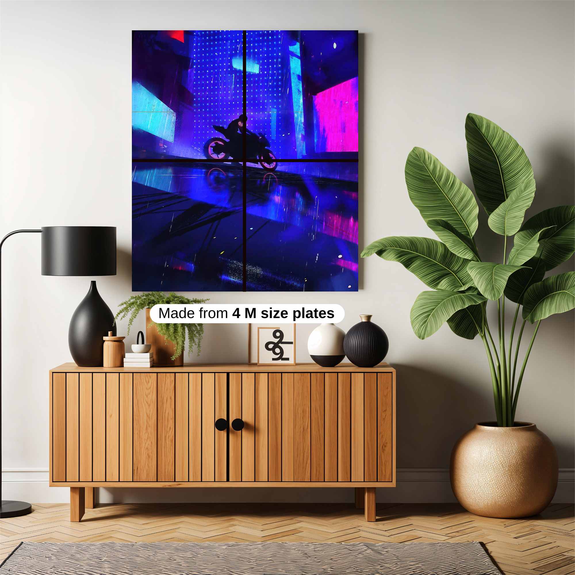 Neon Velocity Safe Wall Magnetic / M