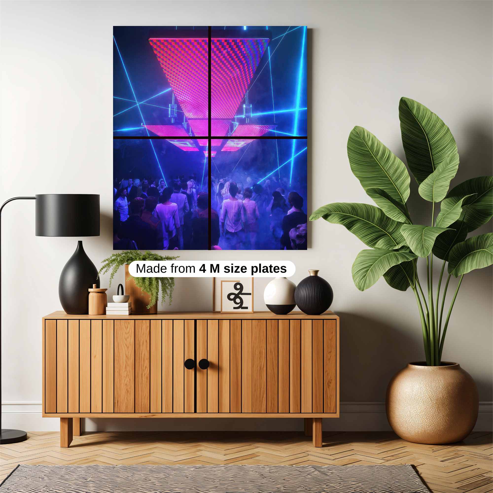 Neon Vibes Safe Wall Magnetic / M