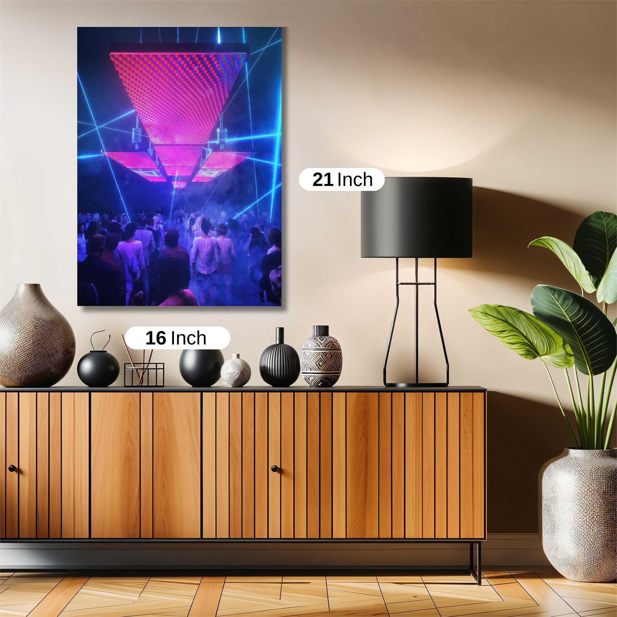 Neon Vibes Safe Wall Magnetic / M
