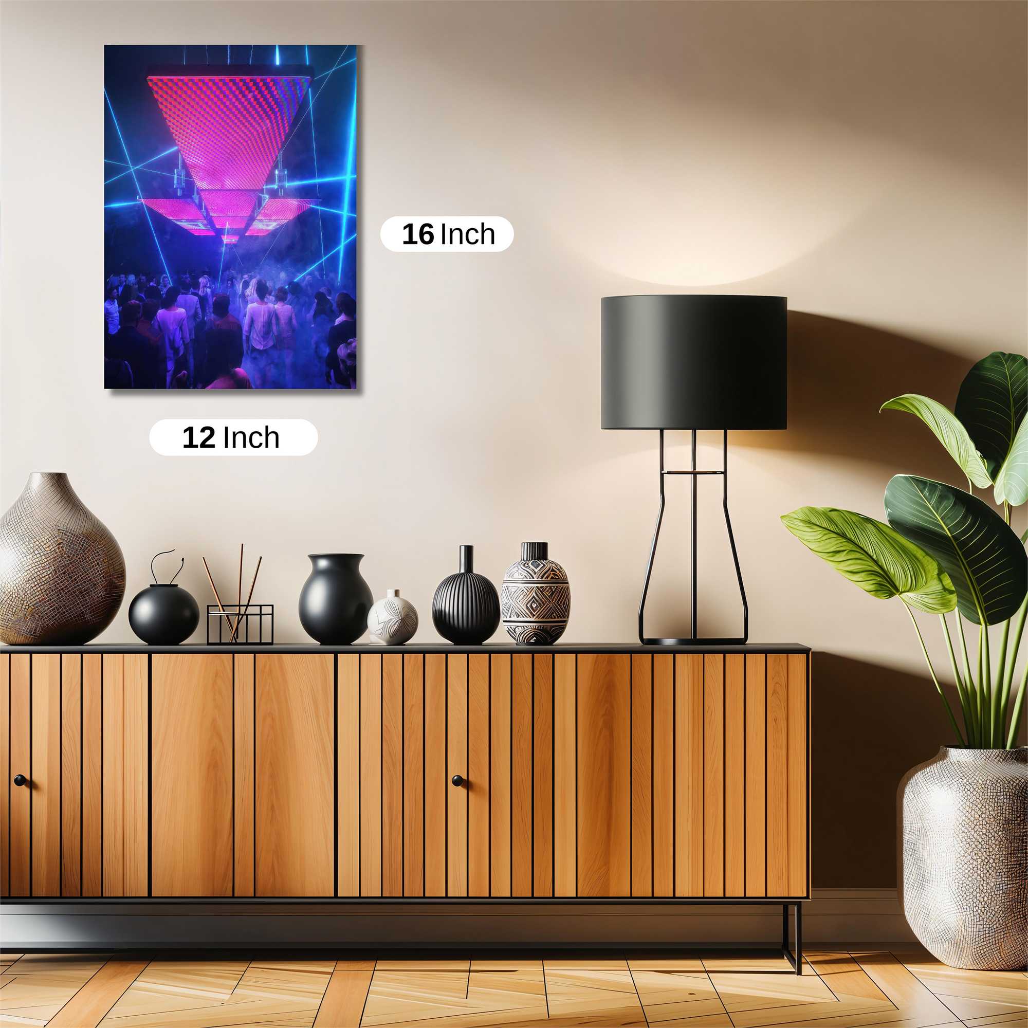 Neon Vibes Safe Wall Magnetic / M