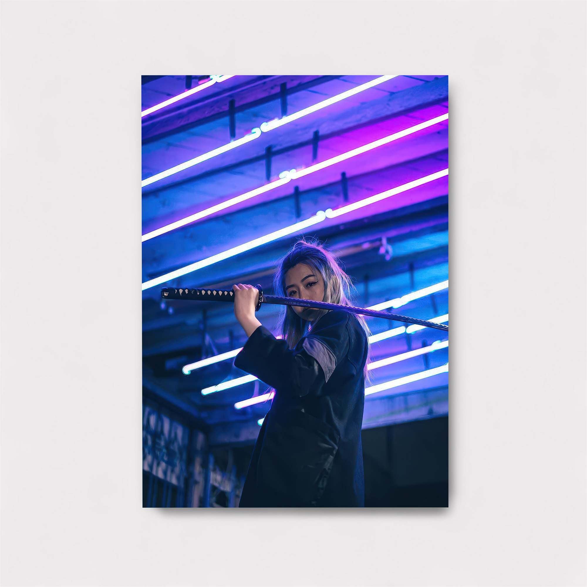 Neon Warrior Safe Wall Magnetic / M