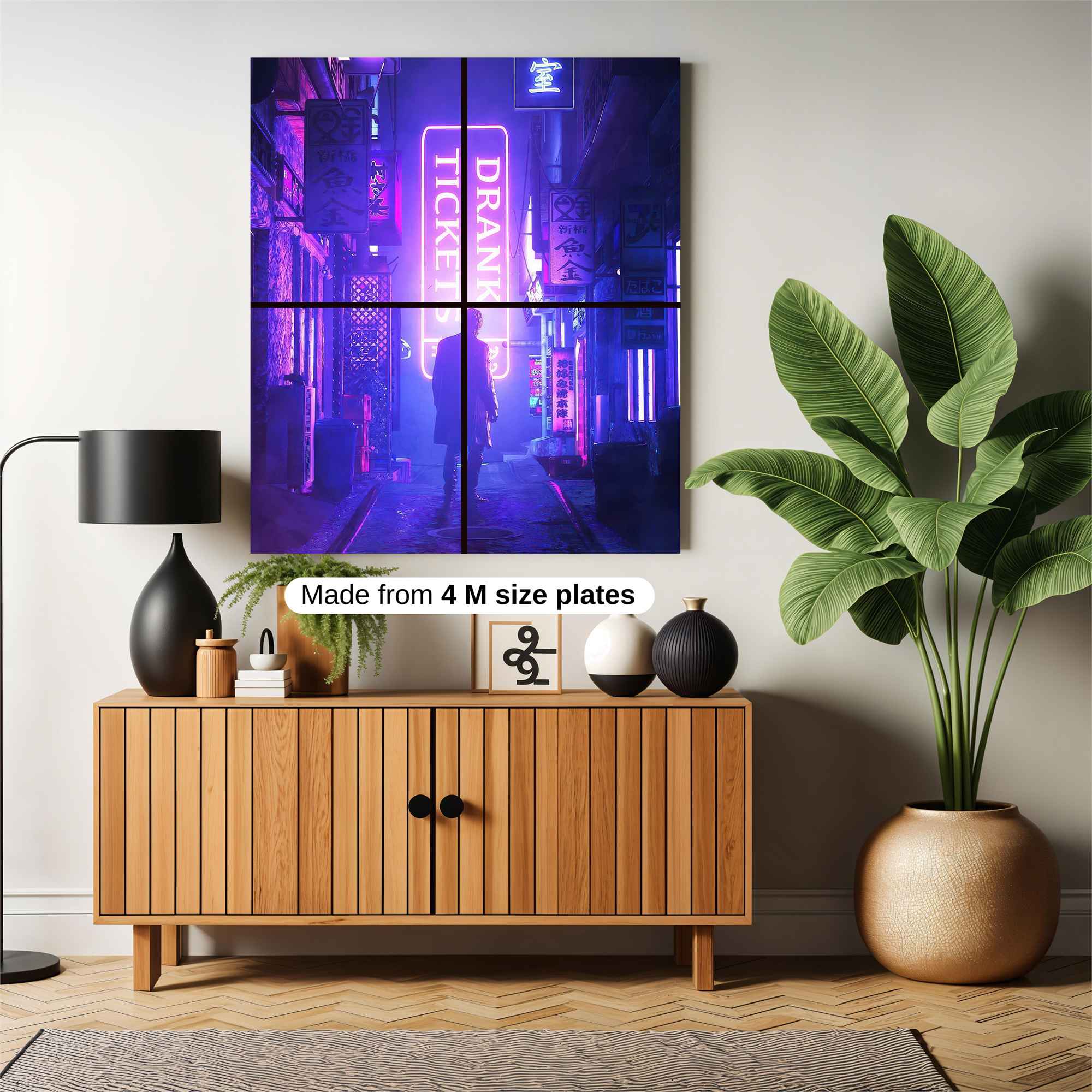 Neon Reverie Safe Wall Magnetic / M