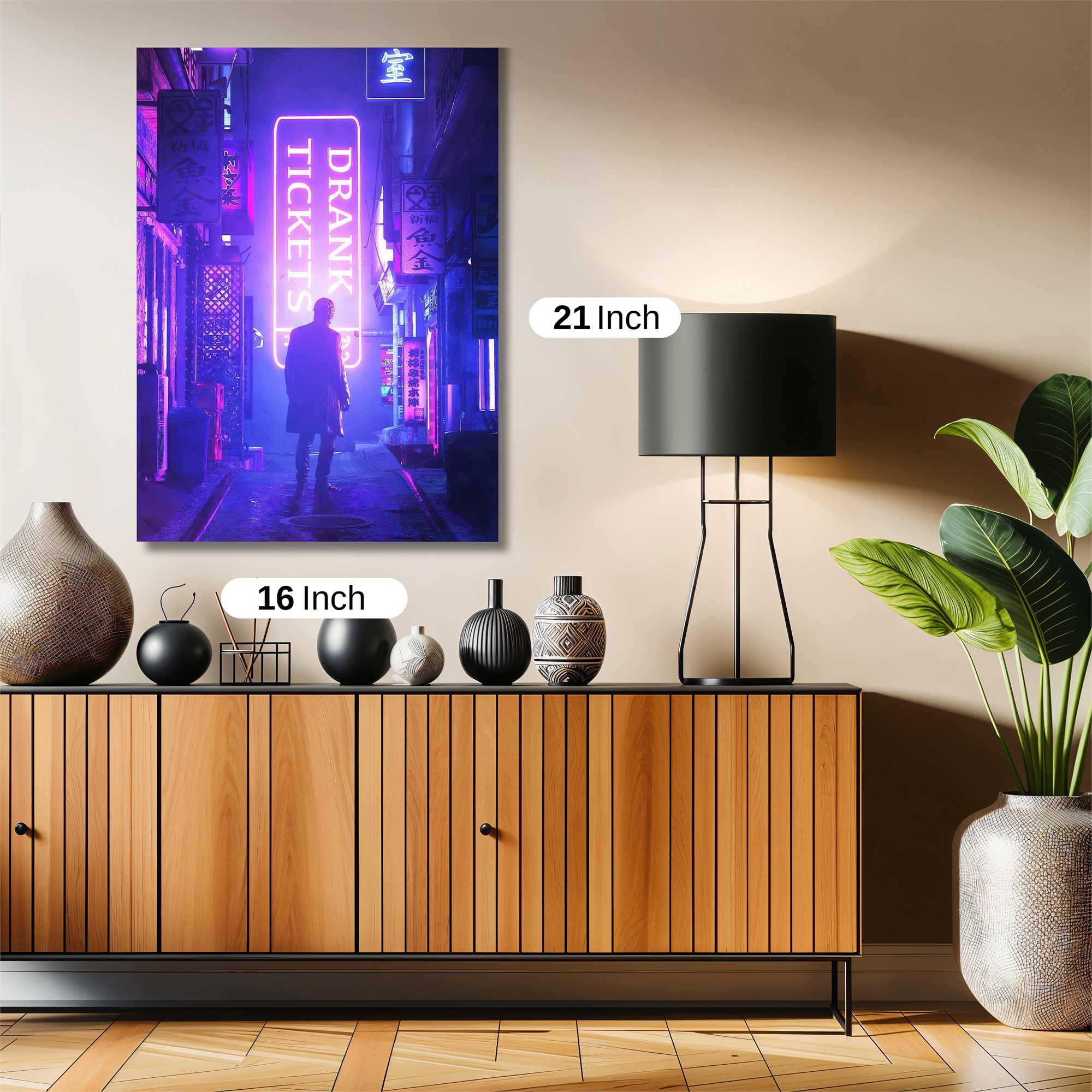 Neon Reverie Safe Wall Magnetic / M