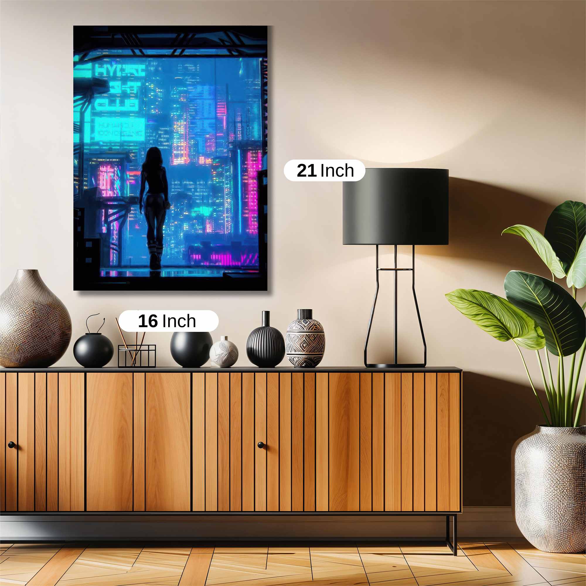 Neon Reverie Safe Wall Magnetic / M