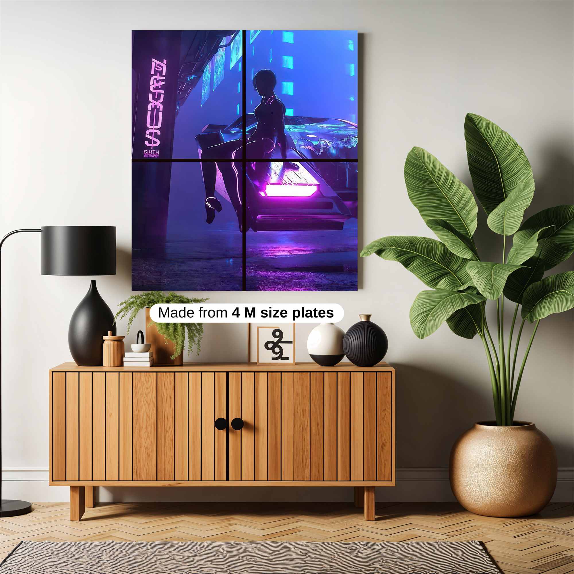 Neon Reverie Safe Wall Magnetic / M