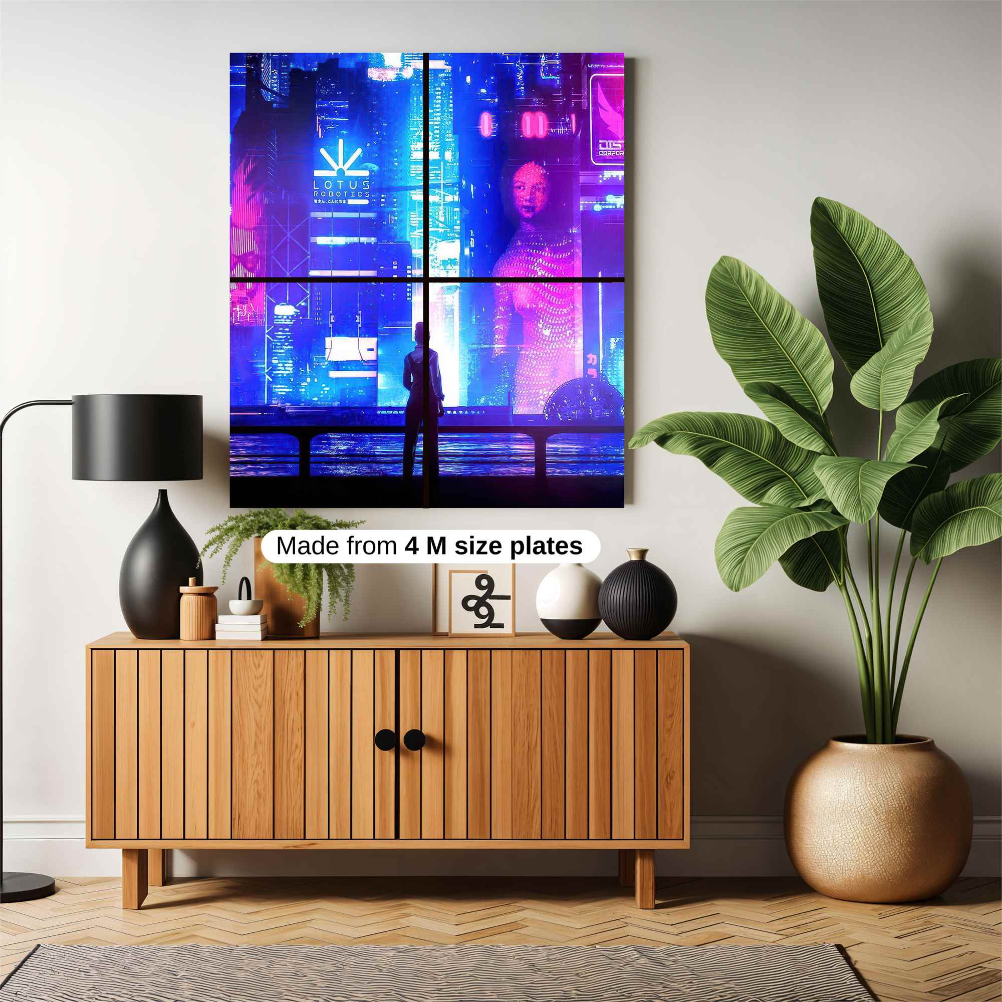 Neon Reverie Safe Wall Magnetic / M