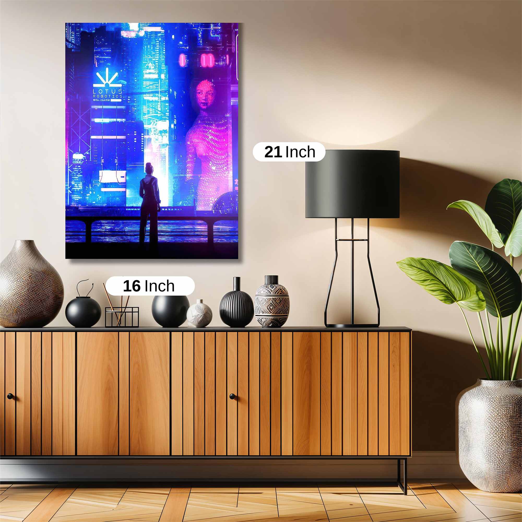 Neon Reverie Safe Wall Magnetic / M