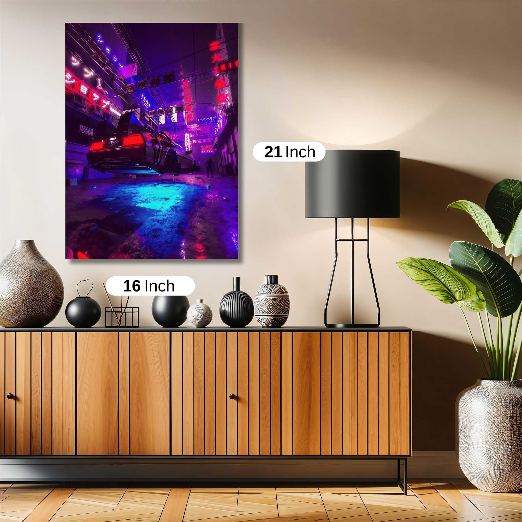 Neon Drift Safe Wall Magnetic / M