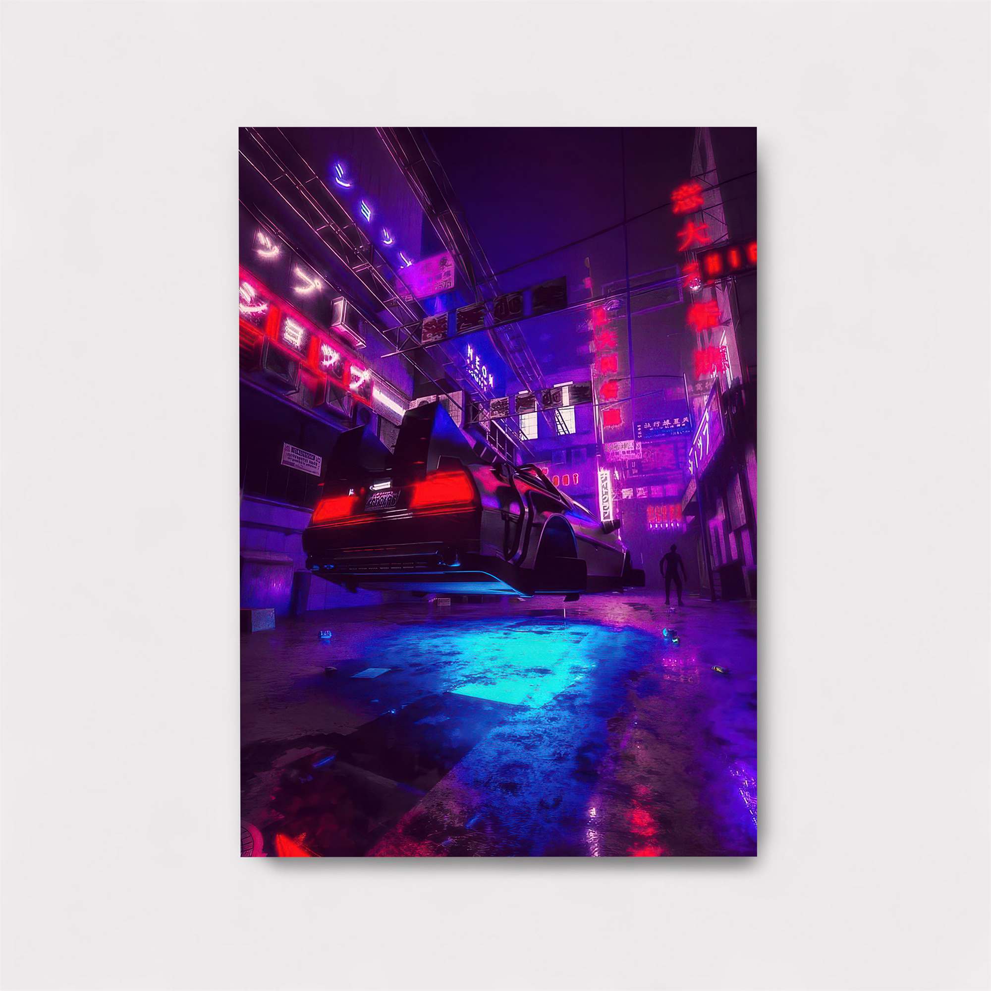 Neon Drift Safe Wall Magnetic / M