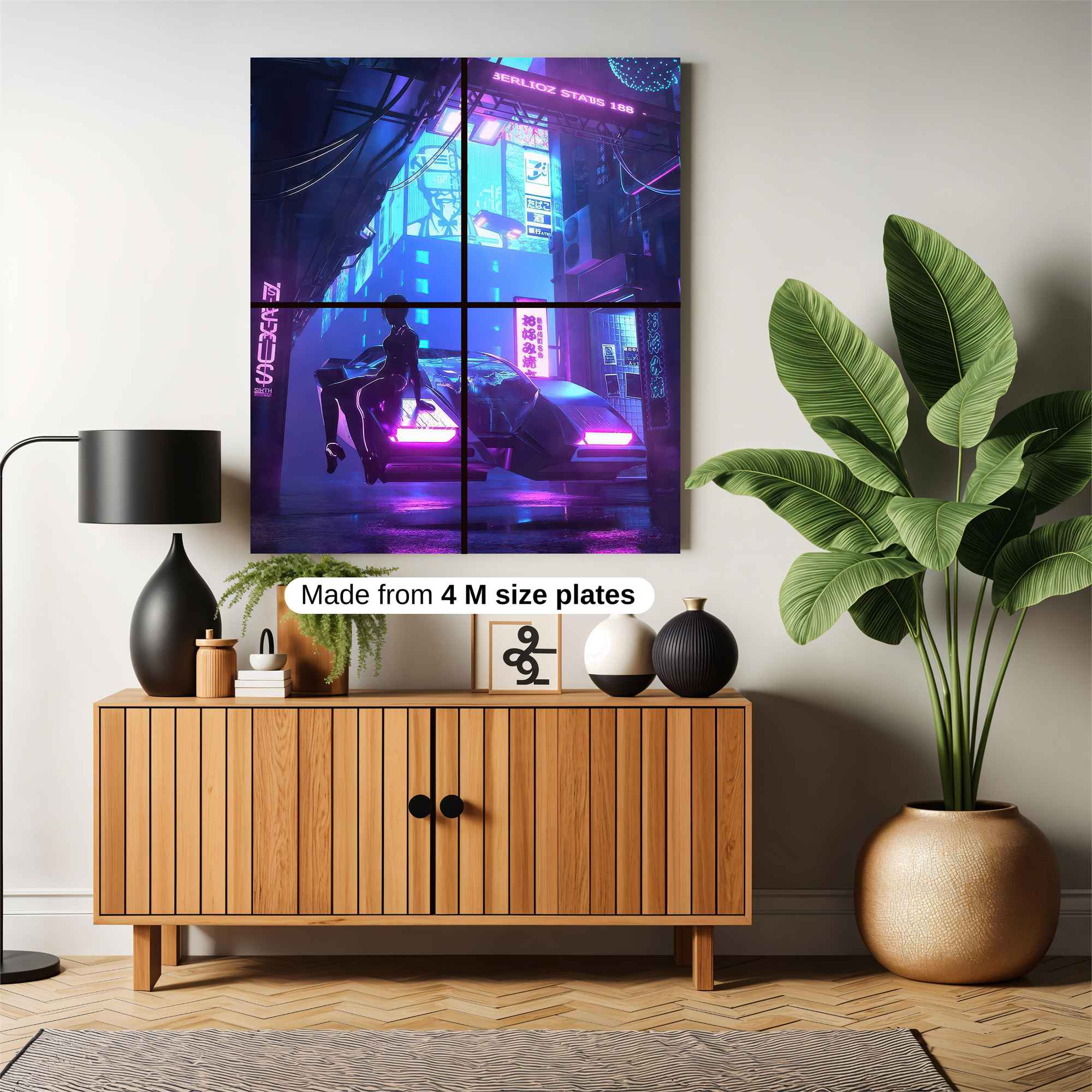 Neon Reverie Safe Wall Magnetic / M