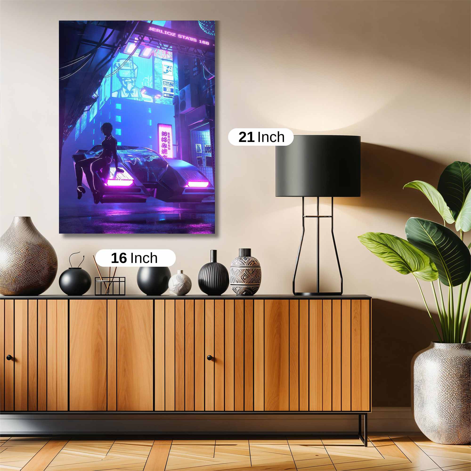 Neon Reverie Safe Wall Magnetic / M