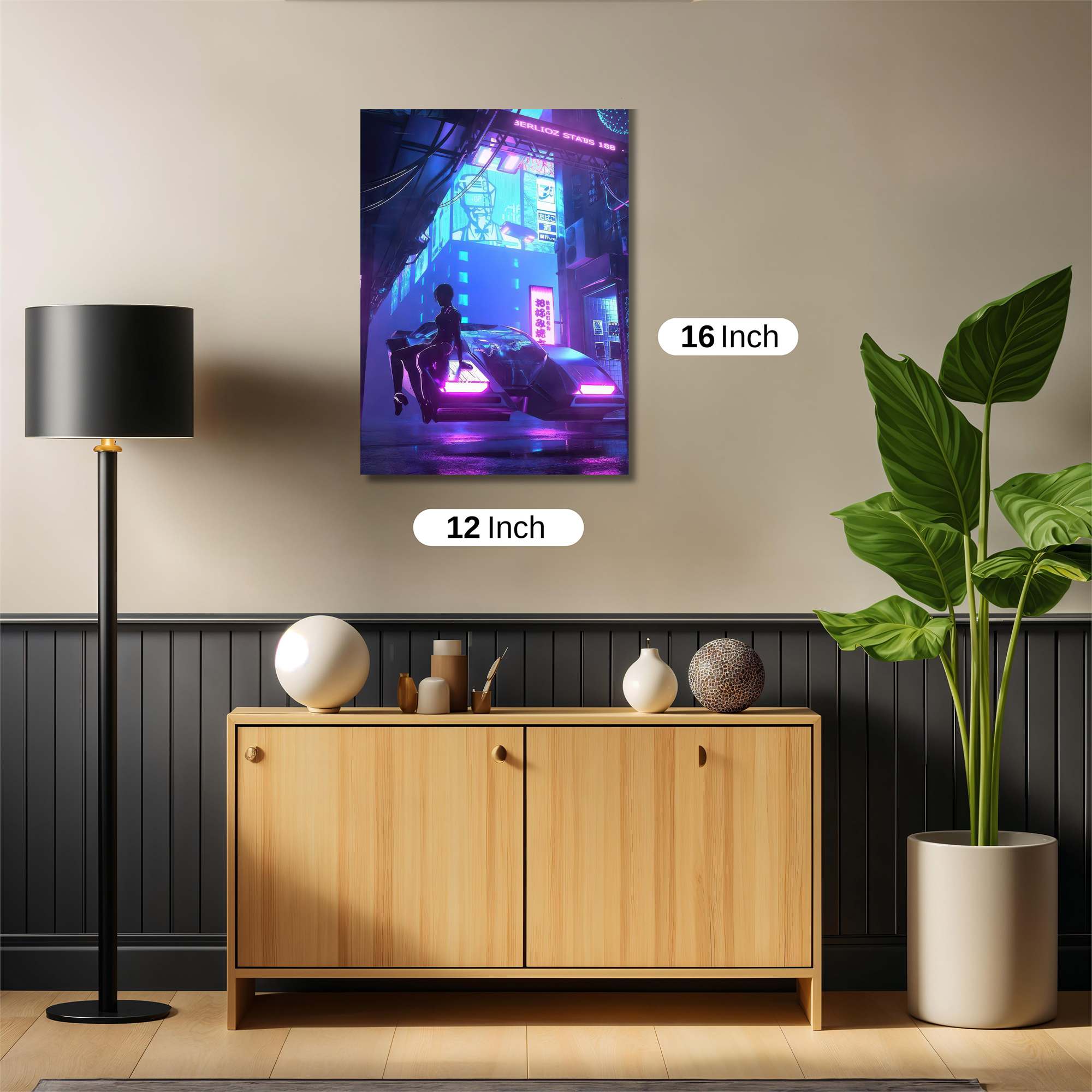 Neon Reverie Safe Wall Magnetic / M