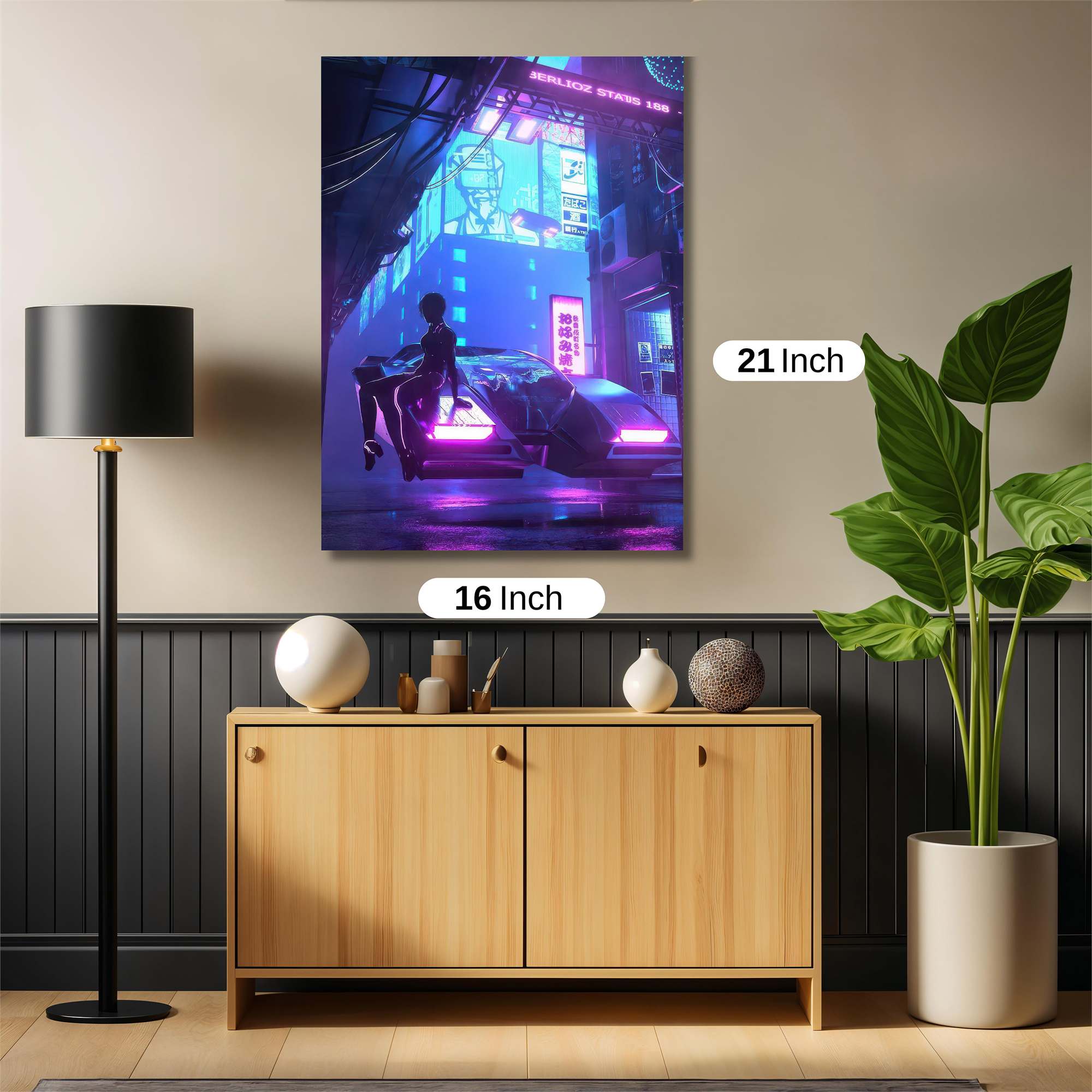 Neon Reverie Safe Wall Magnetic / M