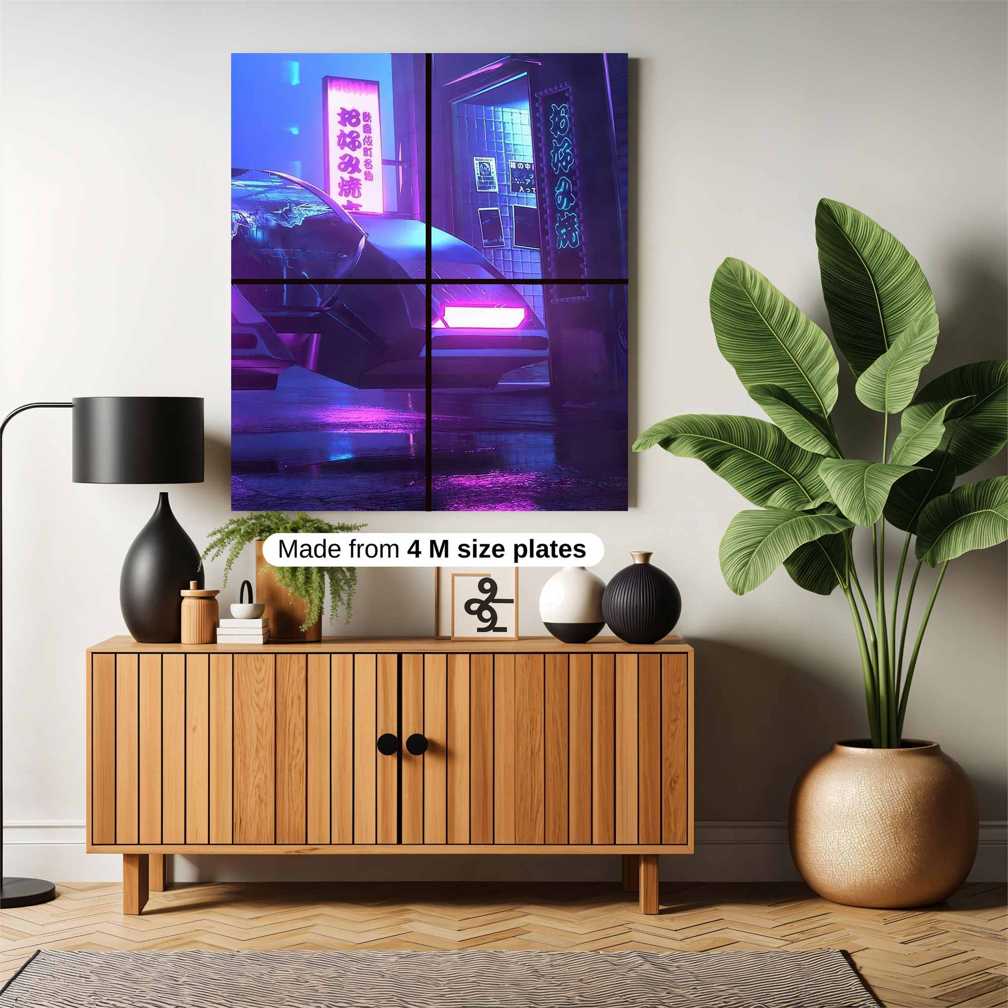 Neon Sojourn Safe Wall Magnetic / M