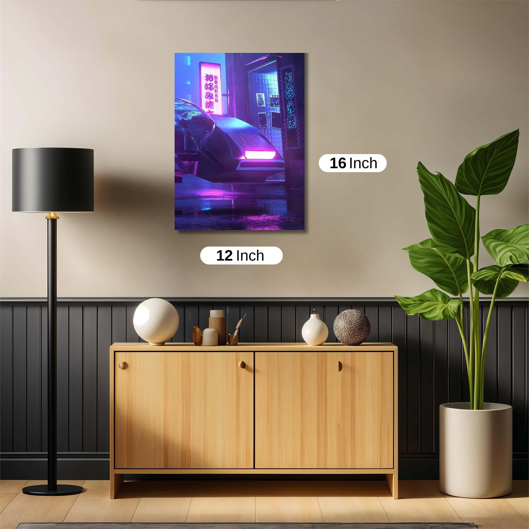 Neon Sojourn Safe Wall Magnetic / M