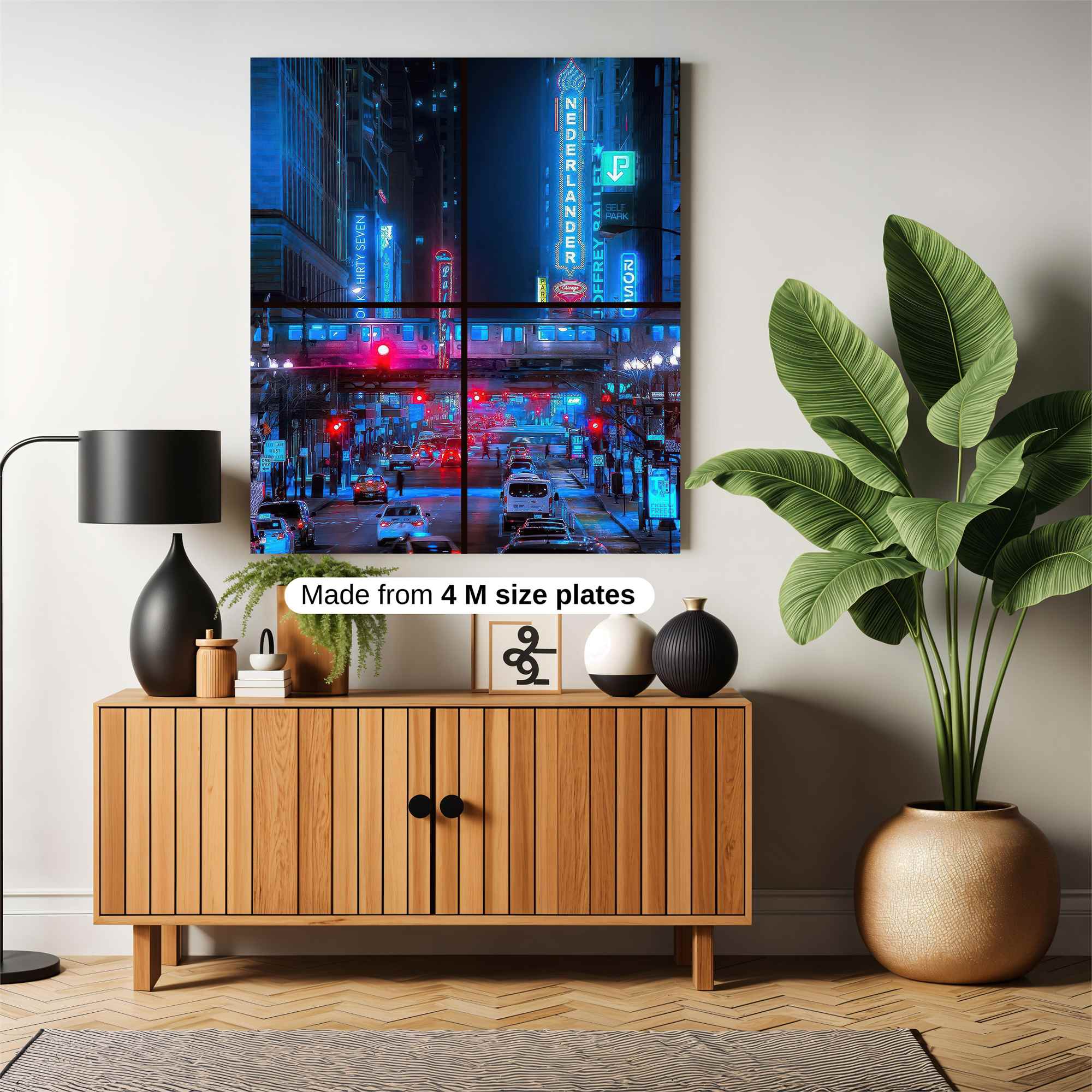 Neon Symphony Safe Wall Magnetic / M